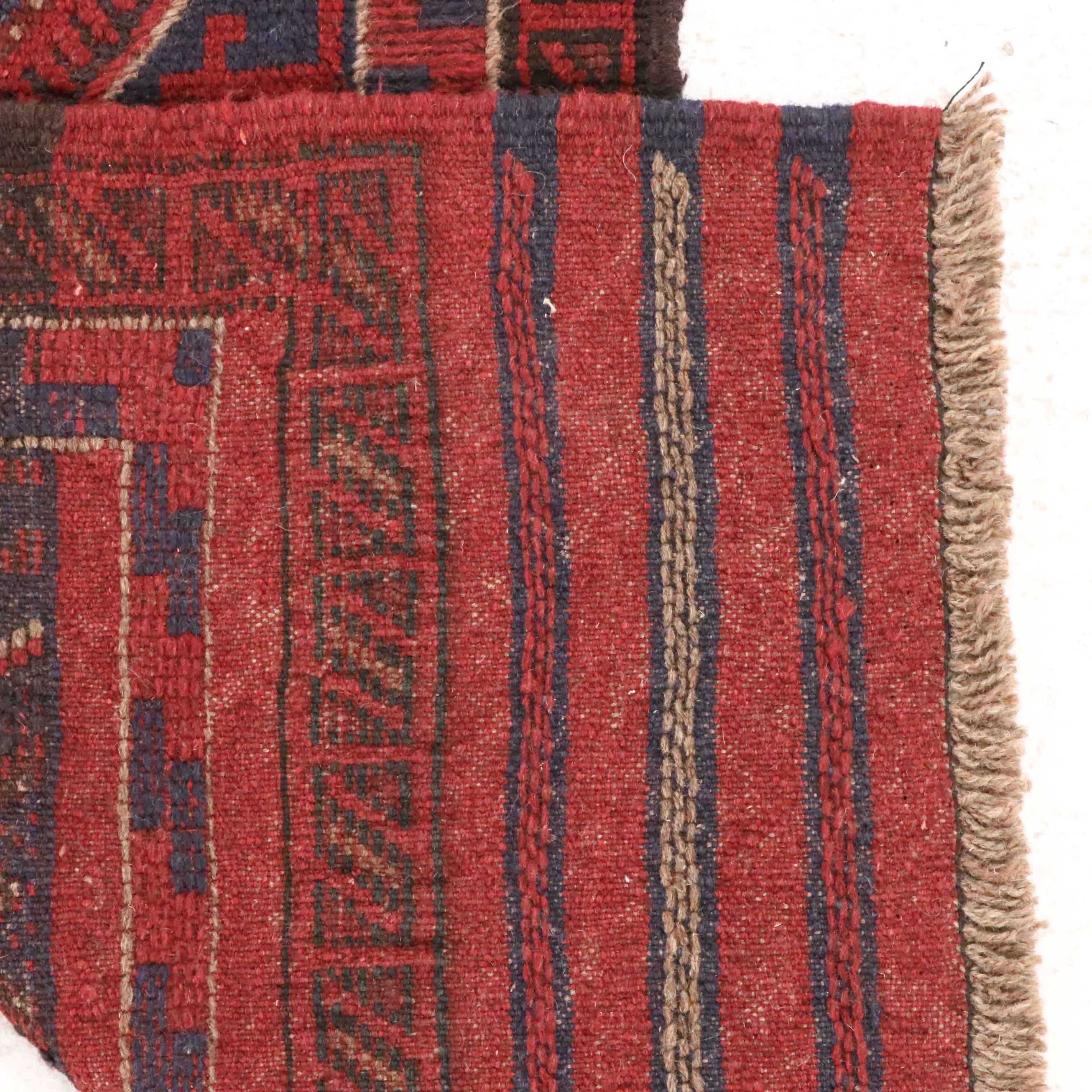 2' x 8'5 Handwoven Afghan Mashwani Carpet Runner