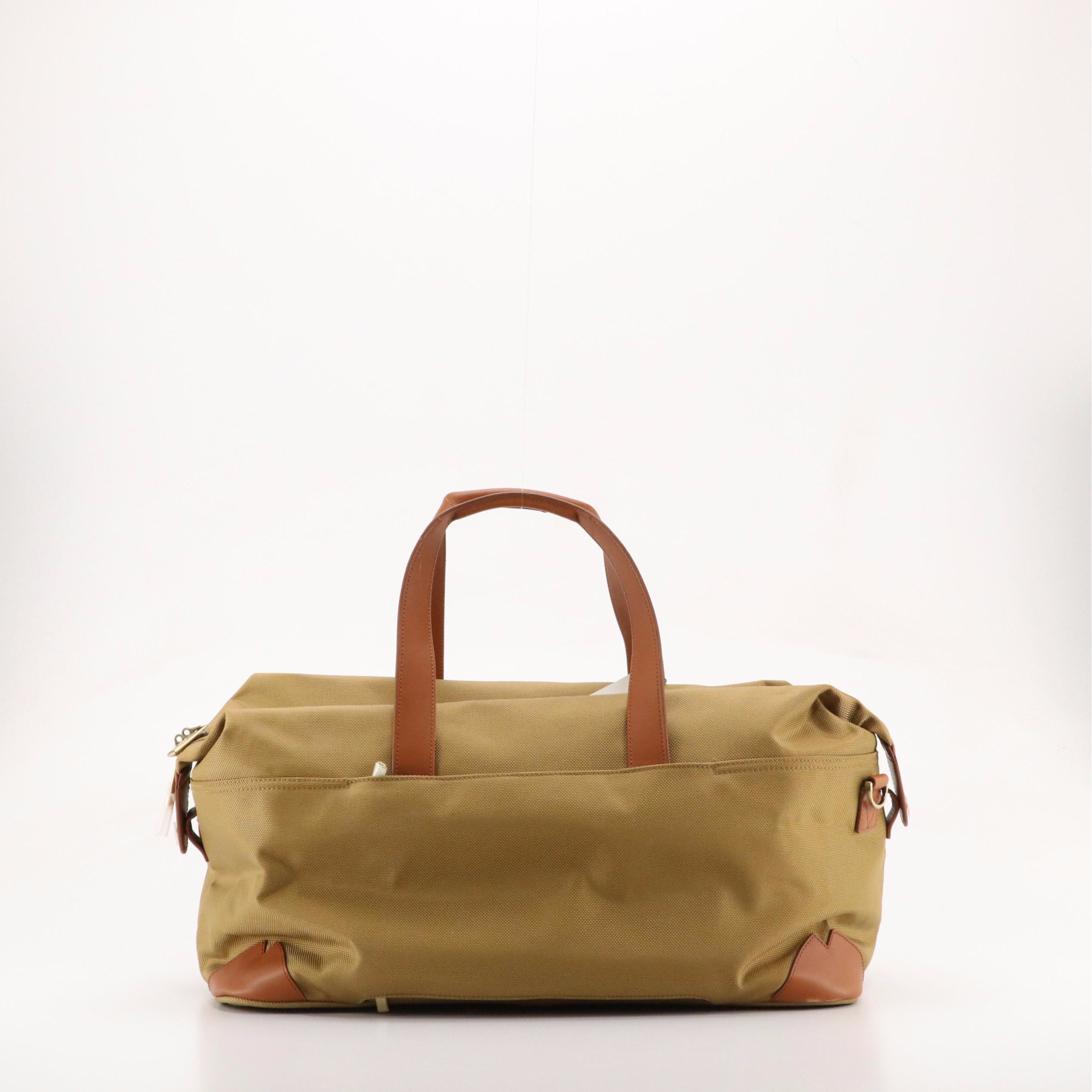 Hartmann Ratio Classic Deluxe 2 Weekend Duffle in Ballistic Nylon and Leather