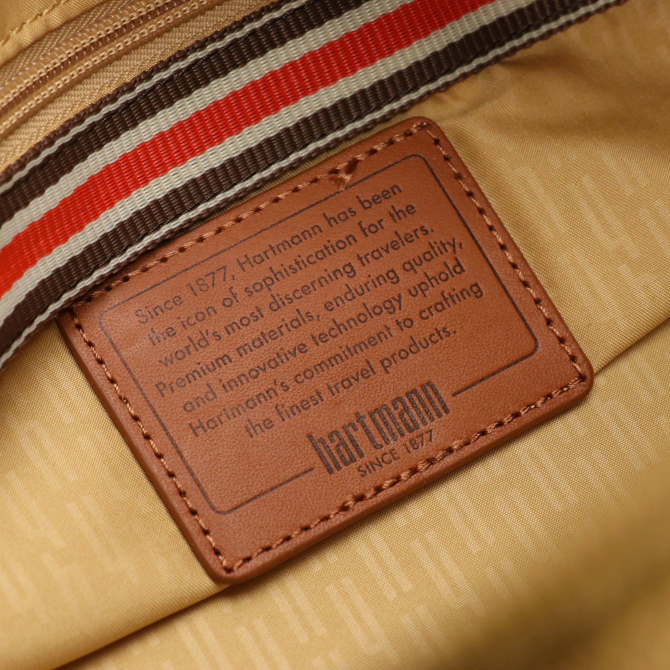 Hartmann Ratio Classic Deluxe 2 Weekend Duffle in Ballistic Nylon and Leather