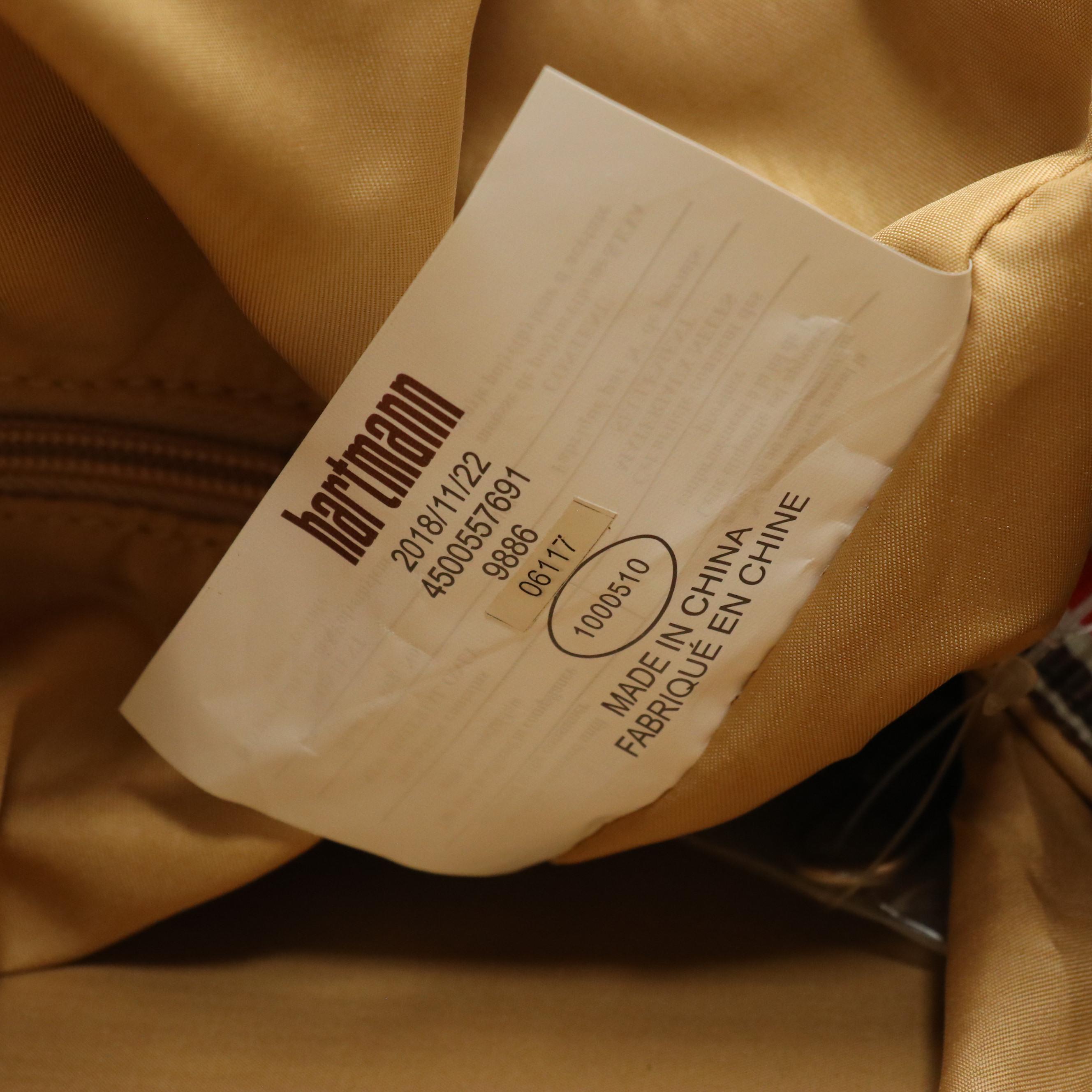 Hartmann Ratio Classic Deluxe 2 Weekend Duffle in Ballistic Nylon and Leather