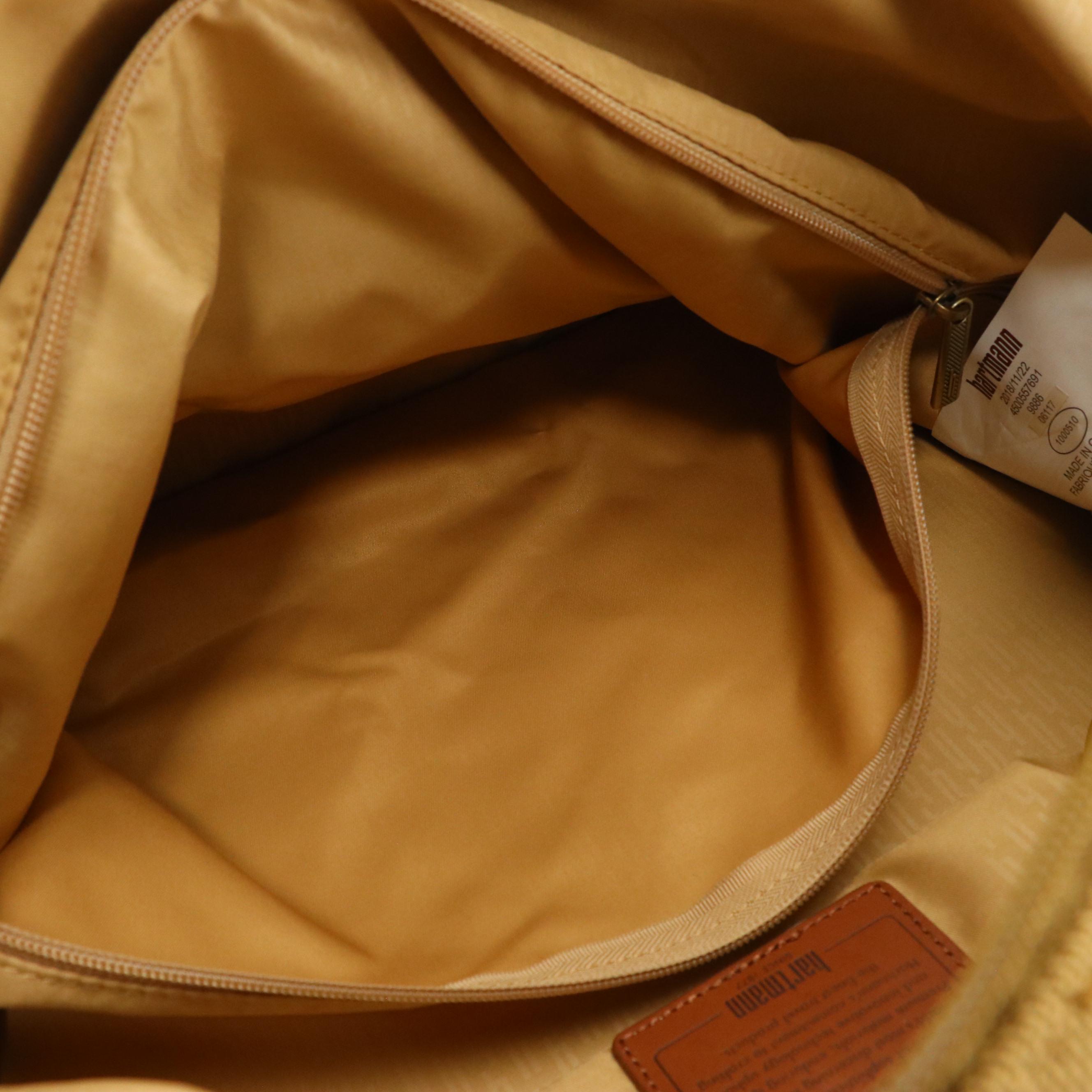 Hartmann Ratio Classic Deluxe 2 Weekend Duffle in Ballistic Nylon and Leather