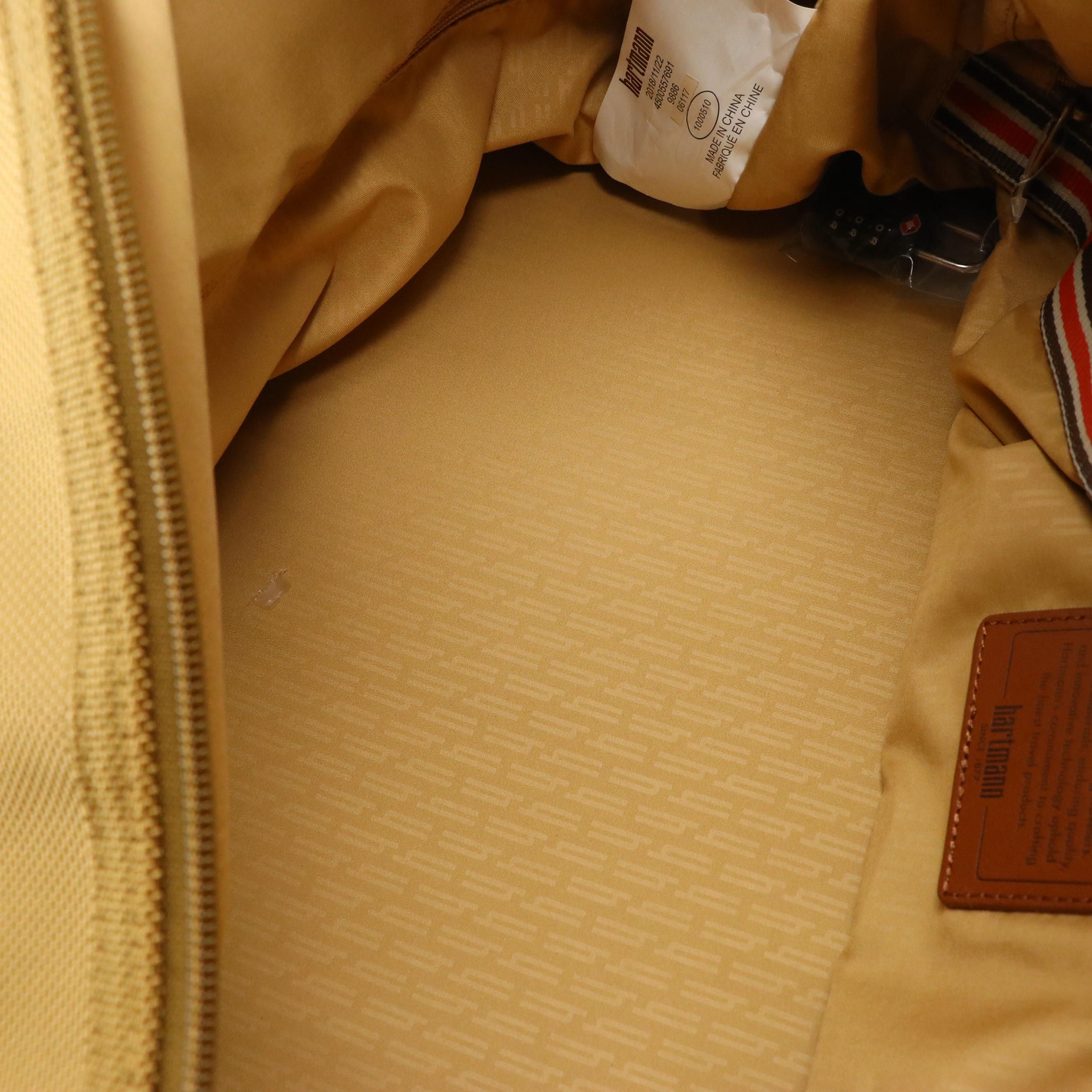 Hartmann Ratio Classic Deluxe 2 Weekend Duffle in Ballistic Nylon and Leather