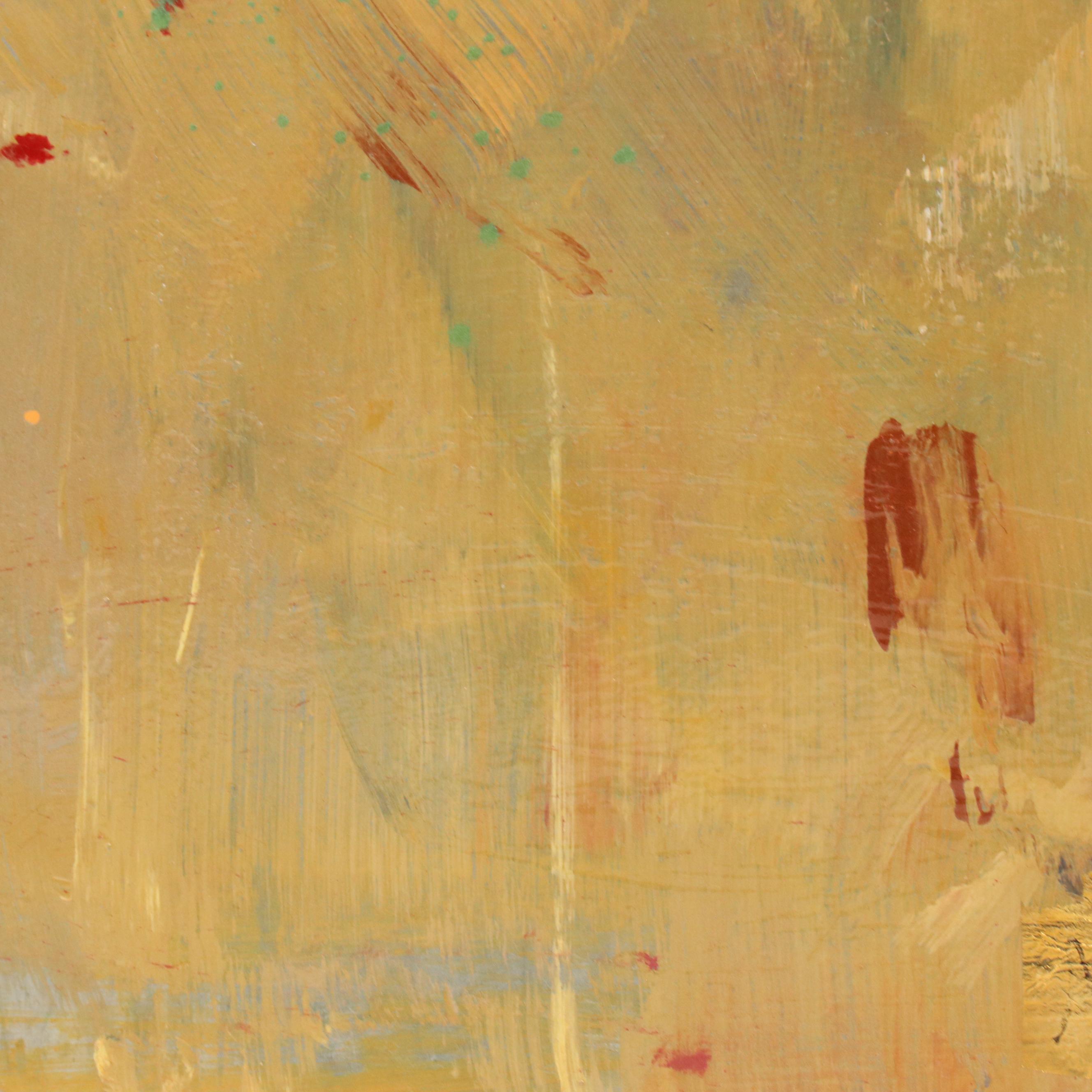 Abstract Mixed Media Painting, 21st Century