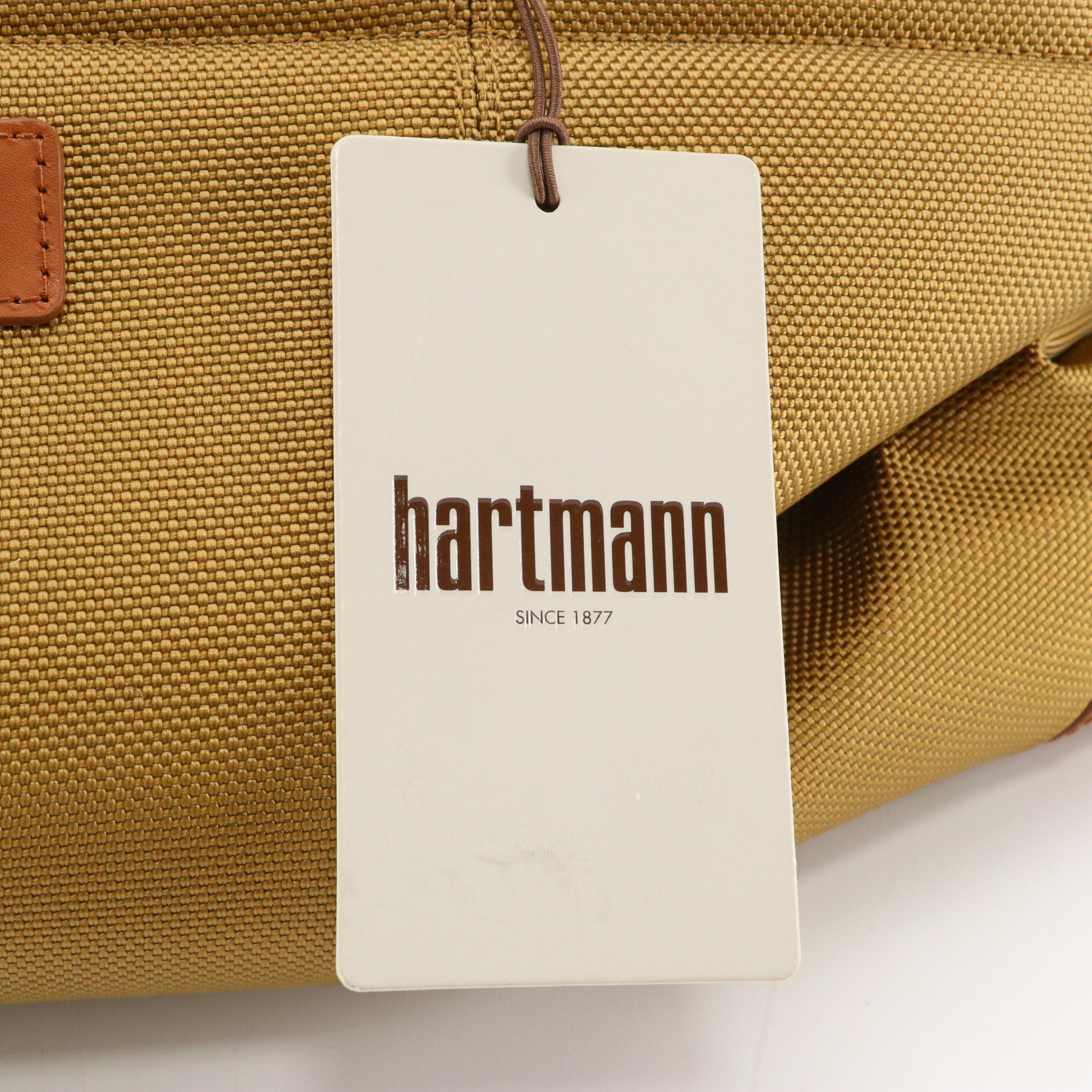 Hartmann Ratio Classic Deluxe 2 Weekend Duffle in Ballistic Nylon and Leather