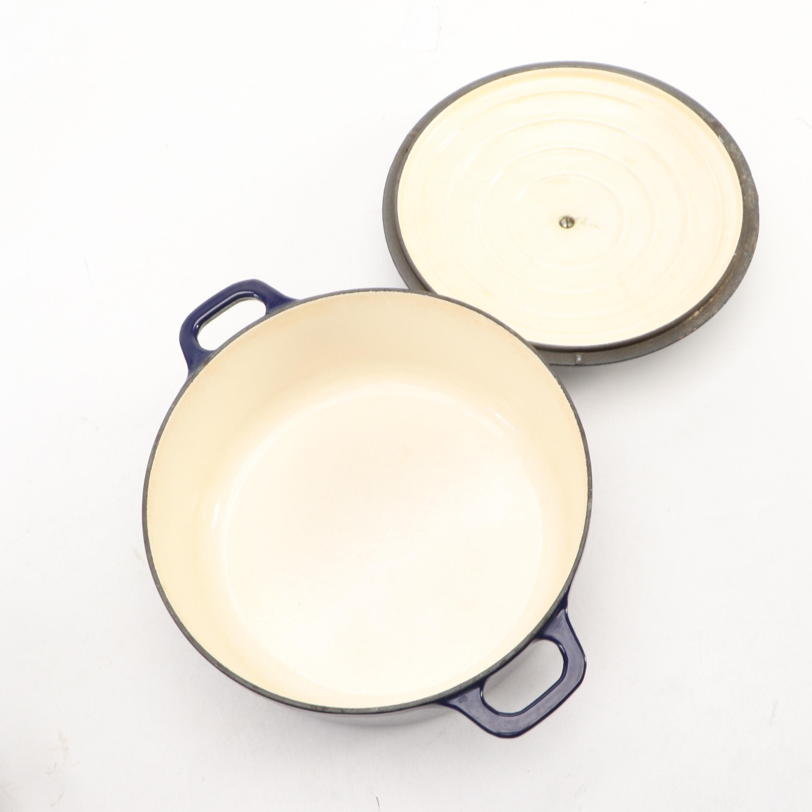 French Chasseur Enameled Cast Iron and Dansk Dutch Ovens