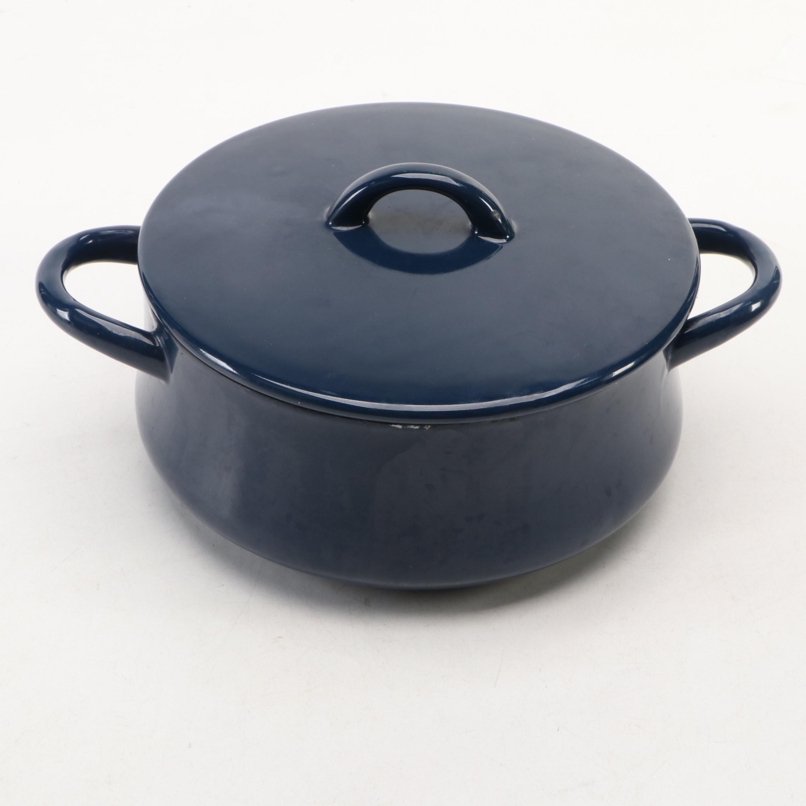 French Chasseur Enameled Cast Iron and Dansk Dutch Ovens