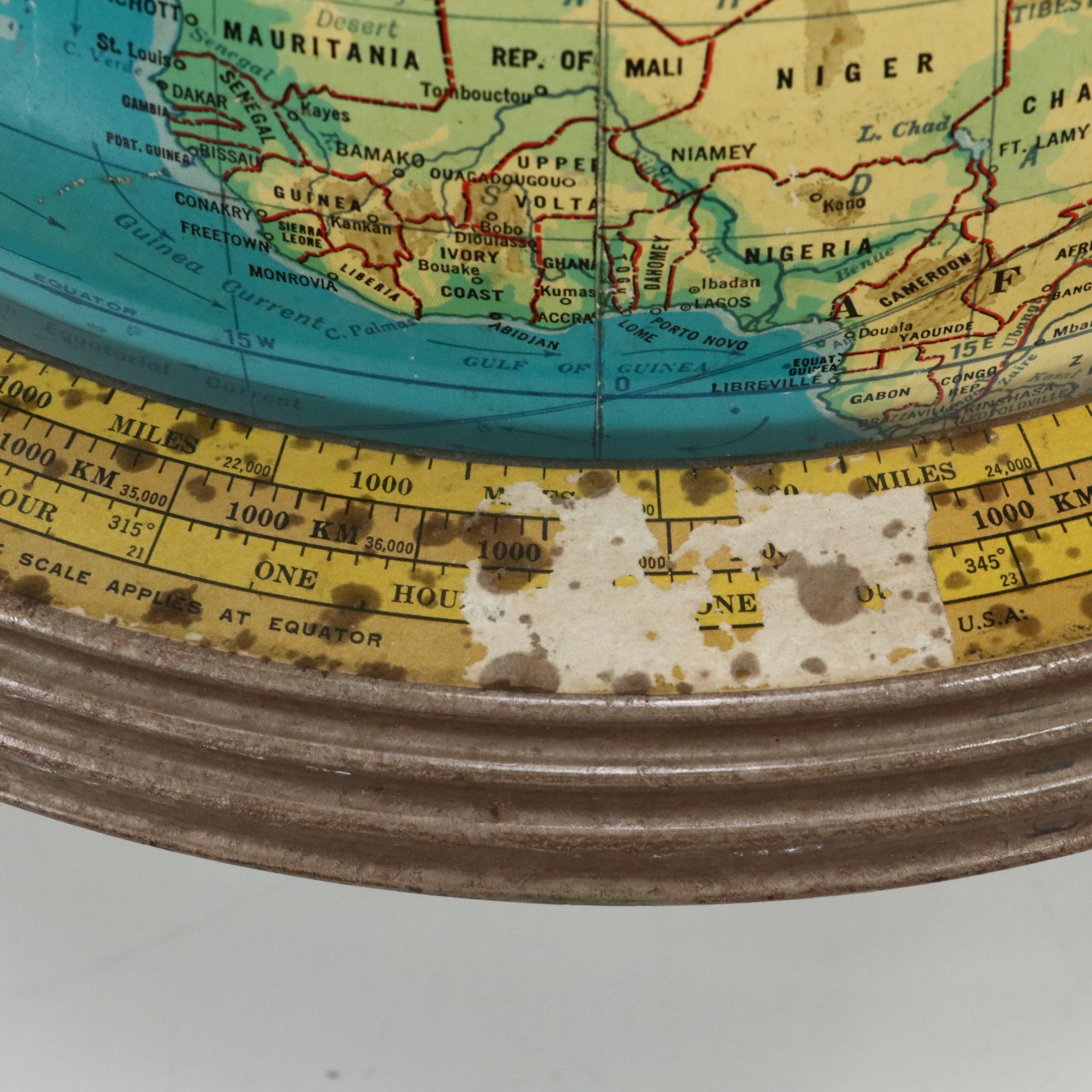 Cram's 12" Terrestrial Globe with Stand