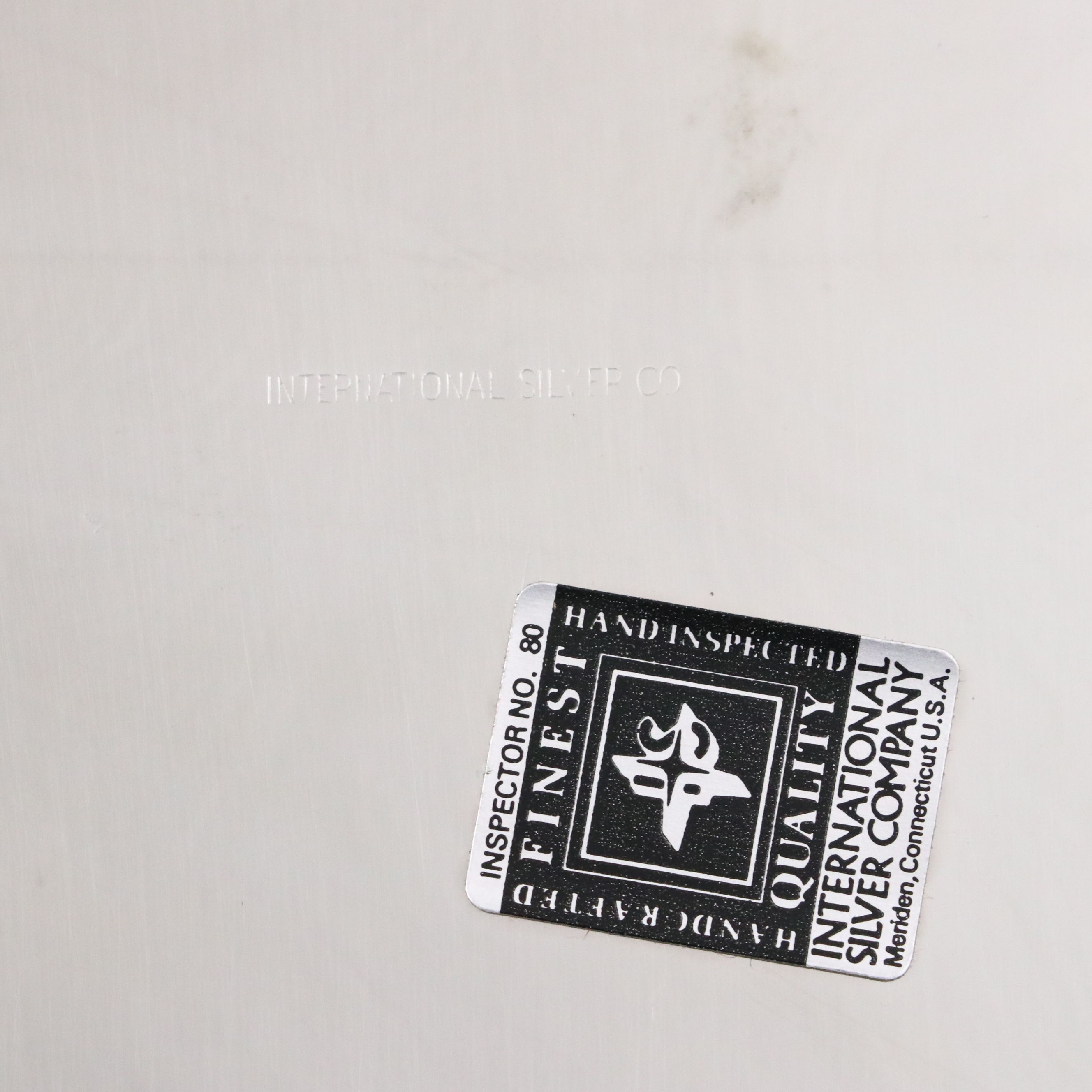 International Silver Plate Punch Bowl Set