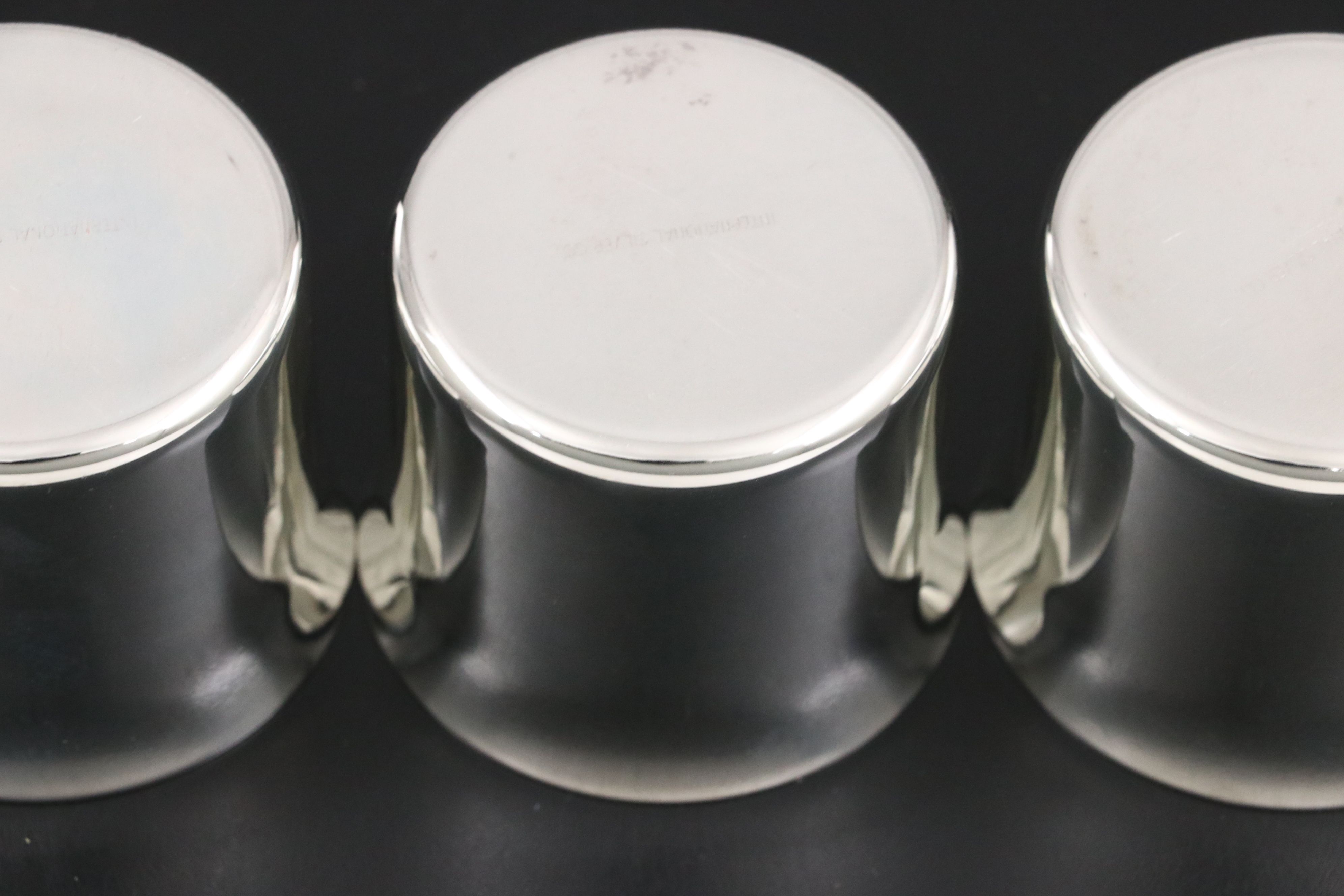 International Silver Plate Punch Bowl Set