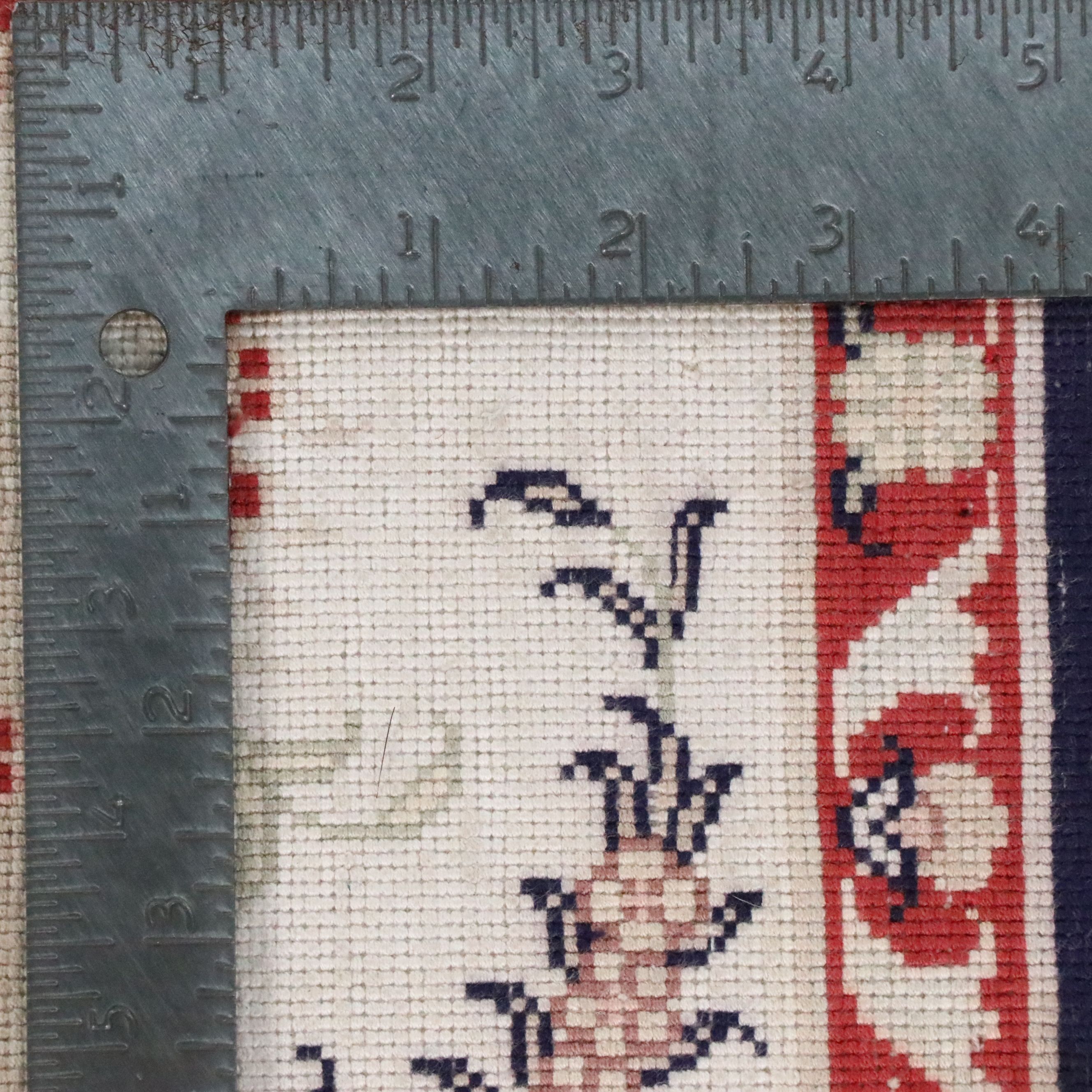 3'1 x 5'4 Hand-Knotted Chinese Savonerie Style Area Rug