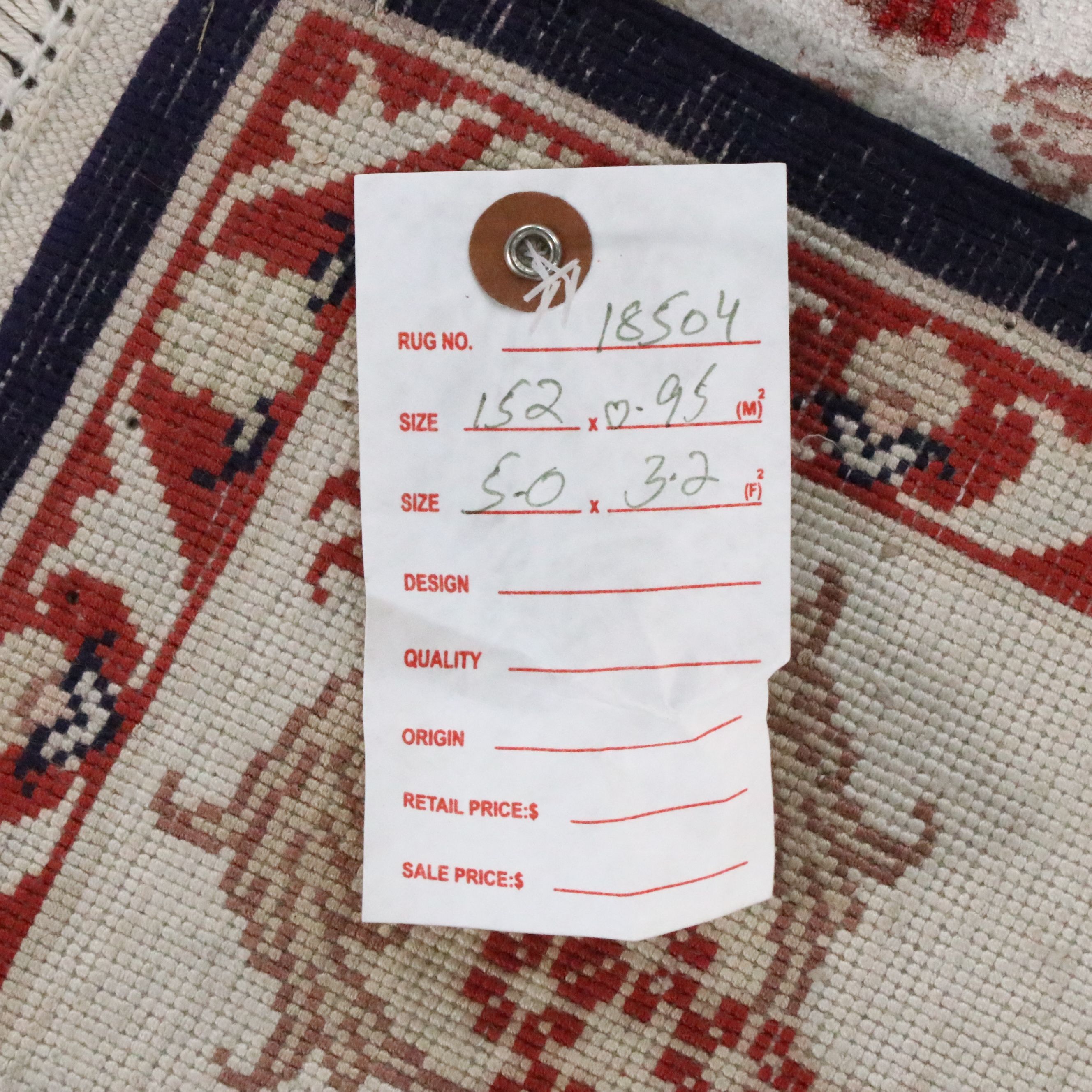 3'1 x 5'4 Hand-Knotted Chinese Savonerie Style Area Rug