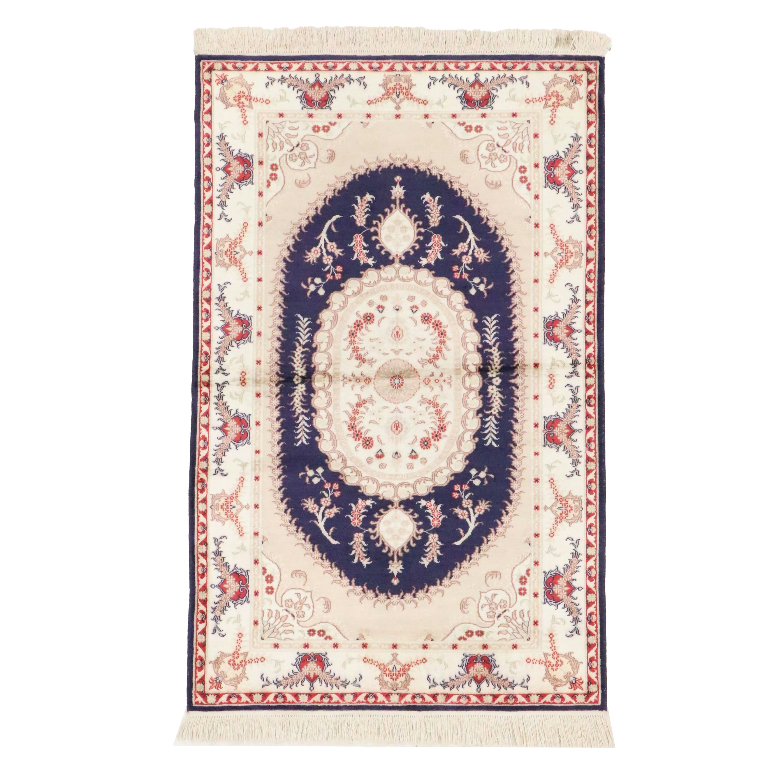 3'1 x 5'4 Hand-Knotted Chinese Savonerie Style Area Rug