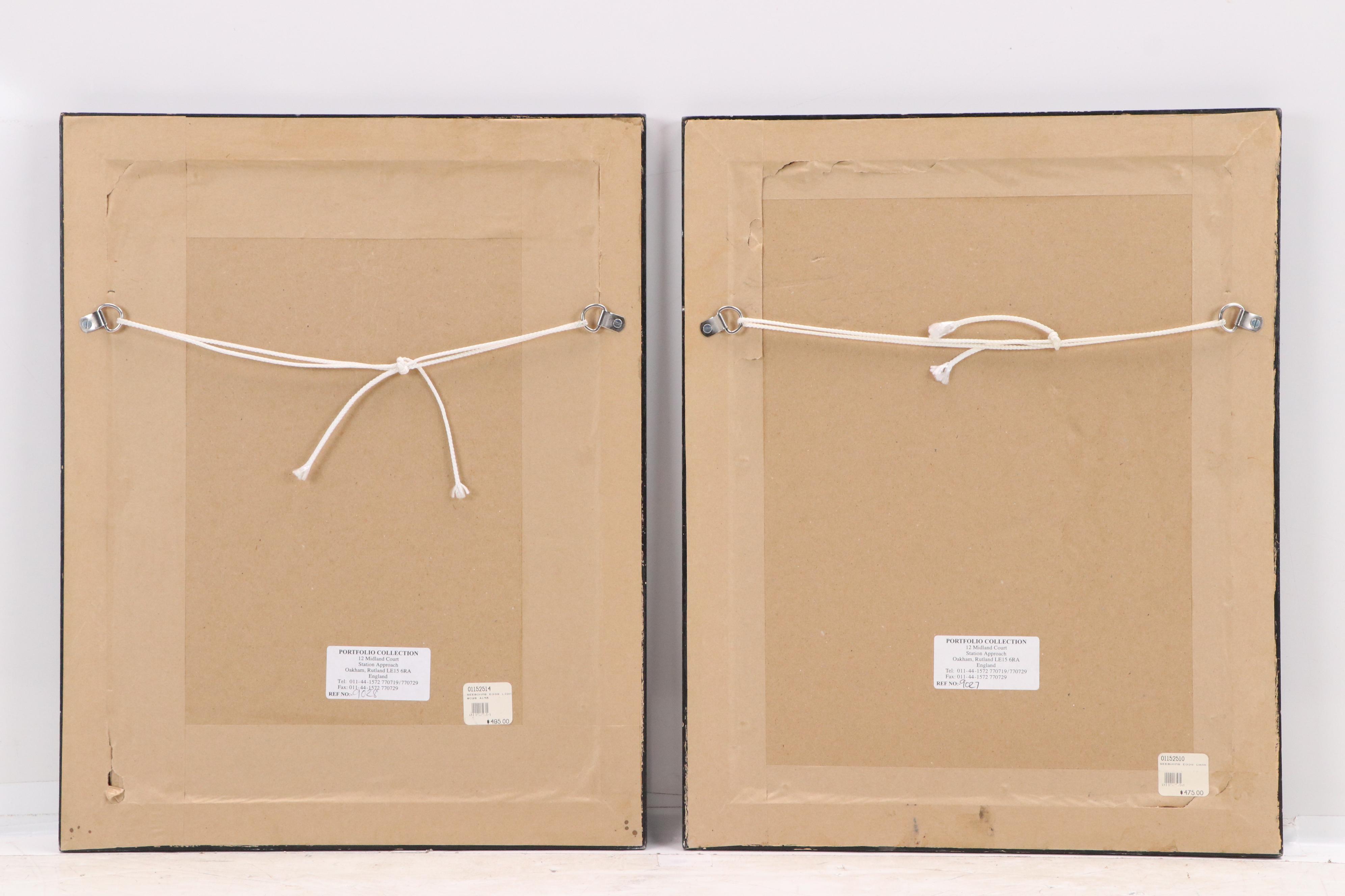 Pair of Offset Lithographs After Henry Seebohm's "Eggs of British Birds"