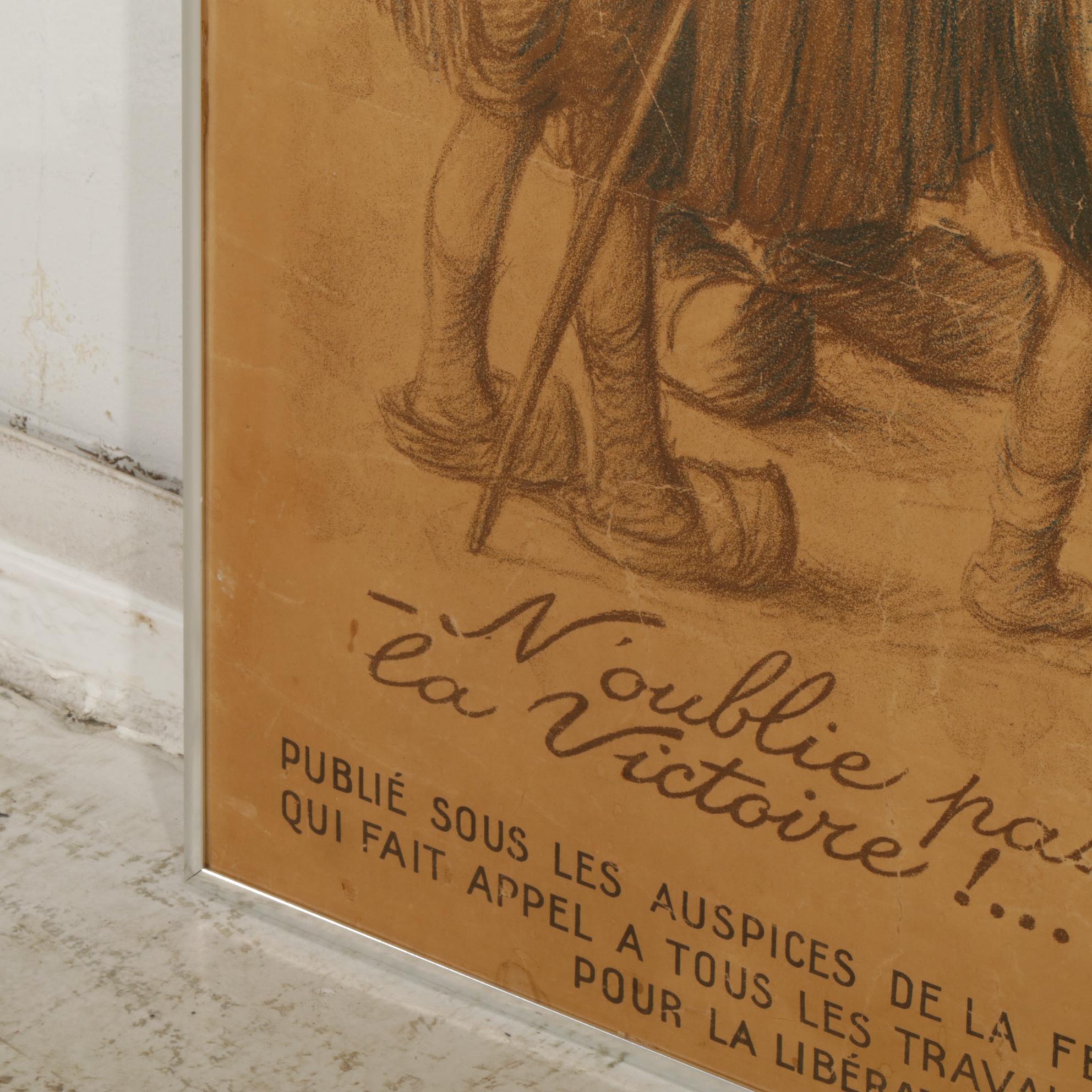 Francisque Poulbot French World War 1 Advertising Poster for Defense Loans