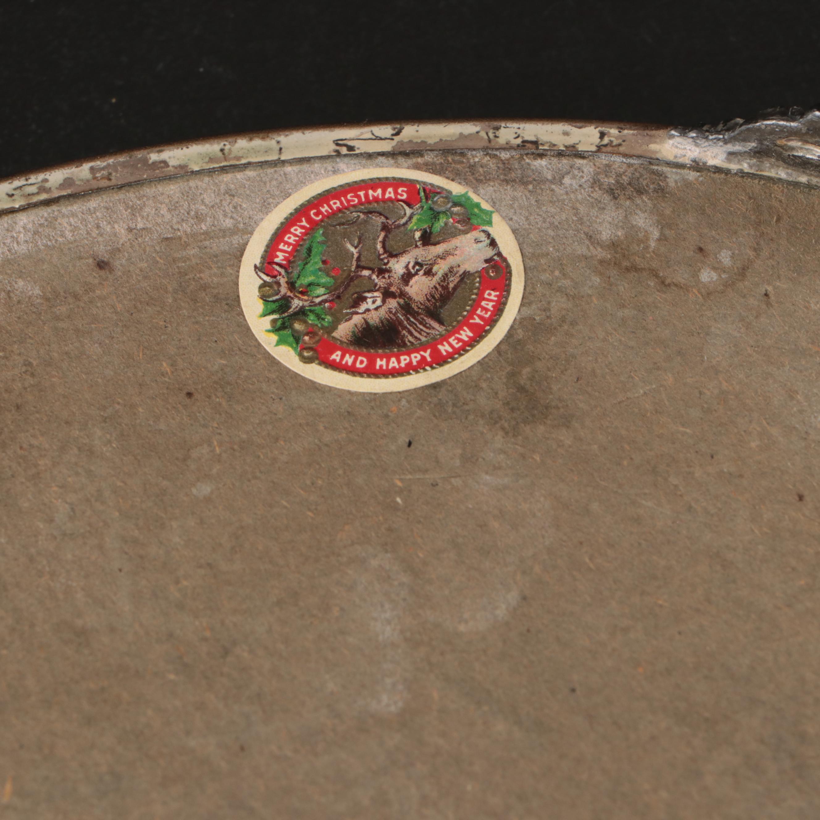 Victorian Styled Mirrored Plateaus with Other Silver Plate Tableware