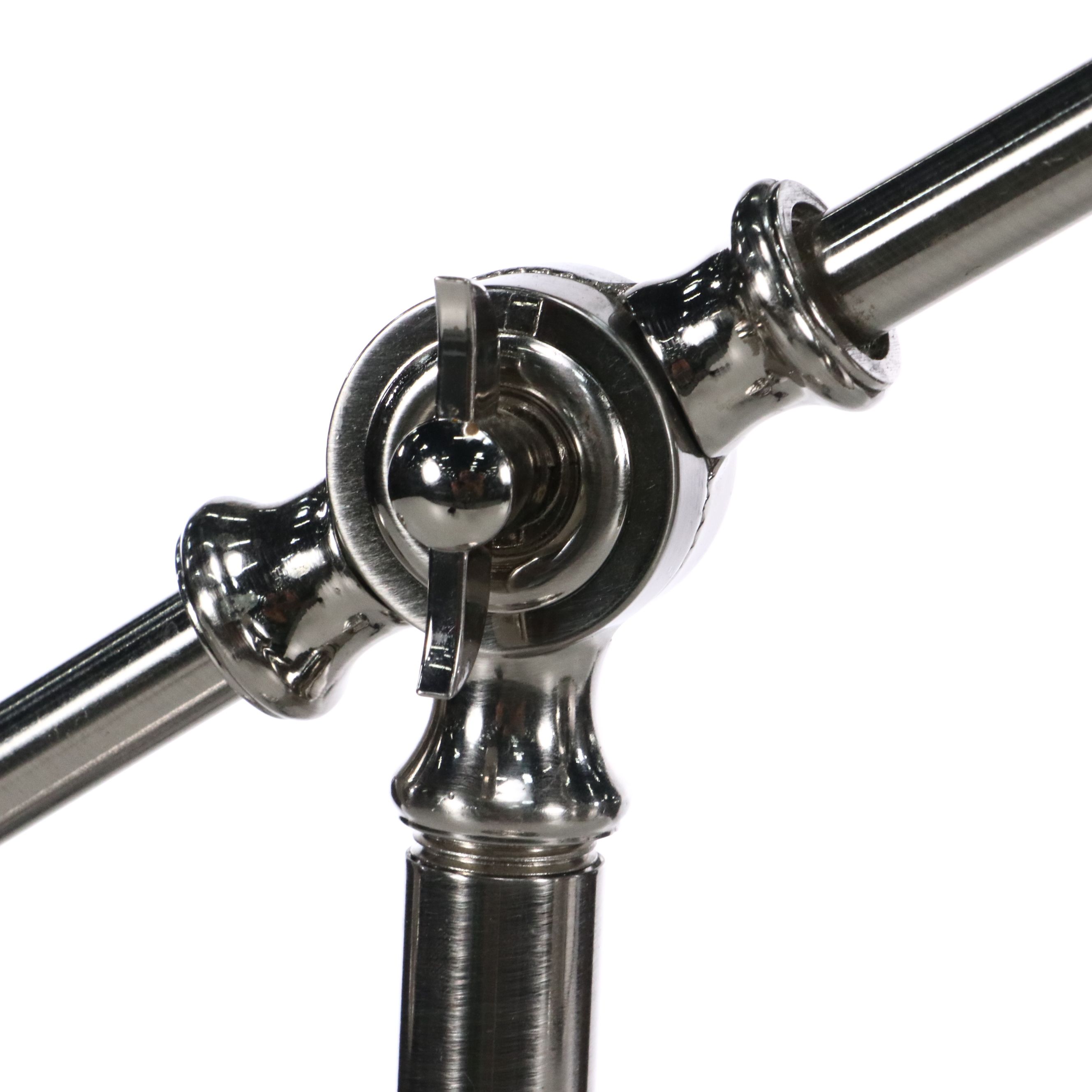 IKEA "Barometer" Polished Metal Desk Lamp, 21st Century