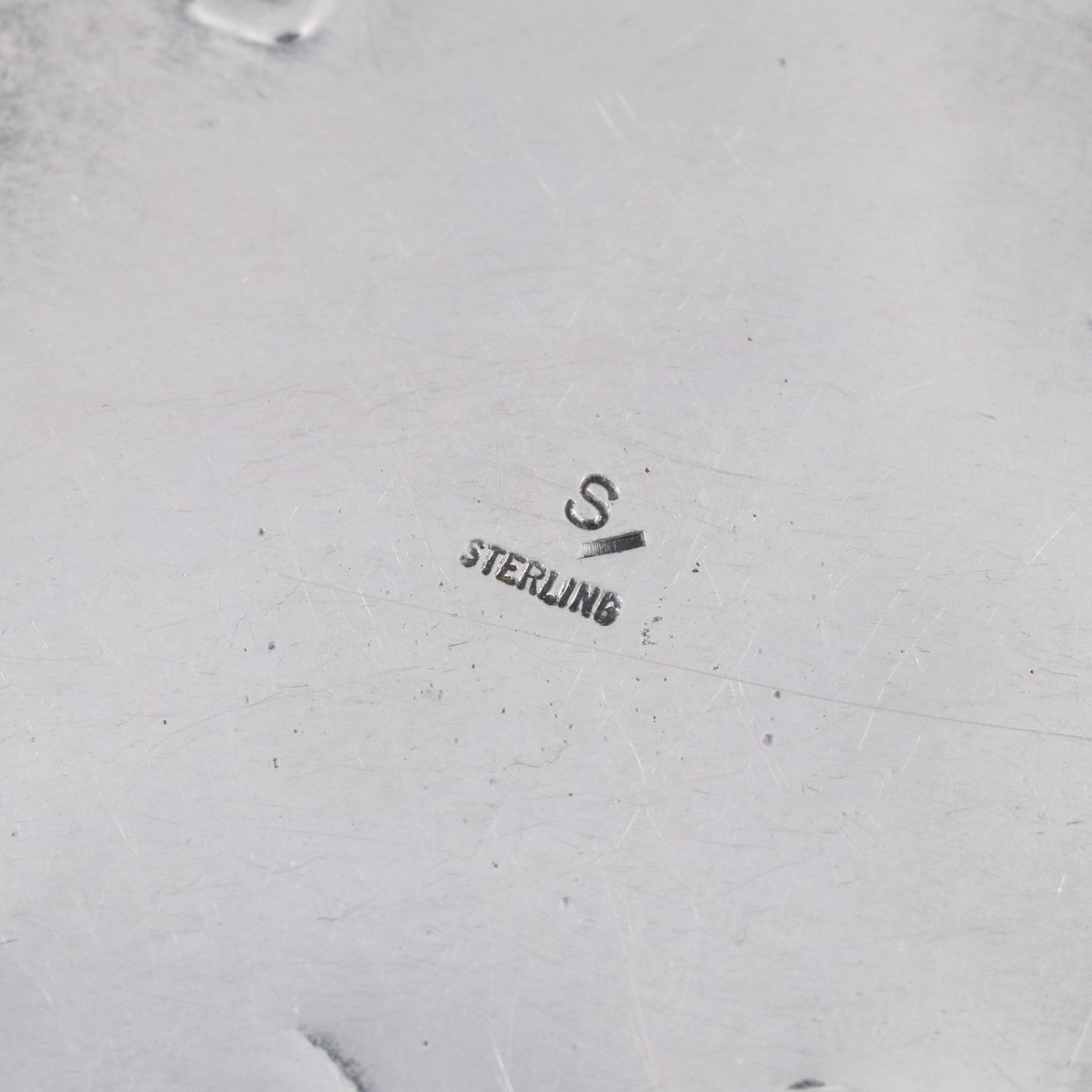 Dean Sandoval Jr. Navajo Diné Sterling and Jasper Pendant