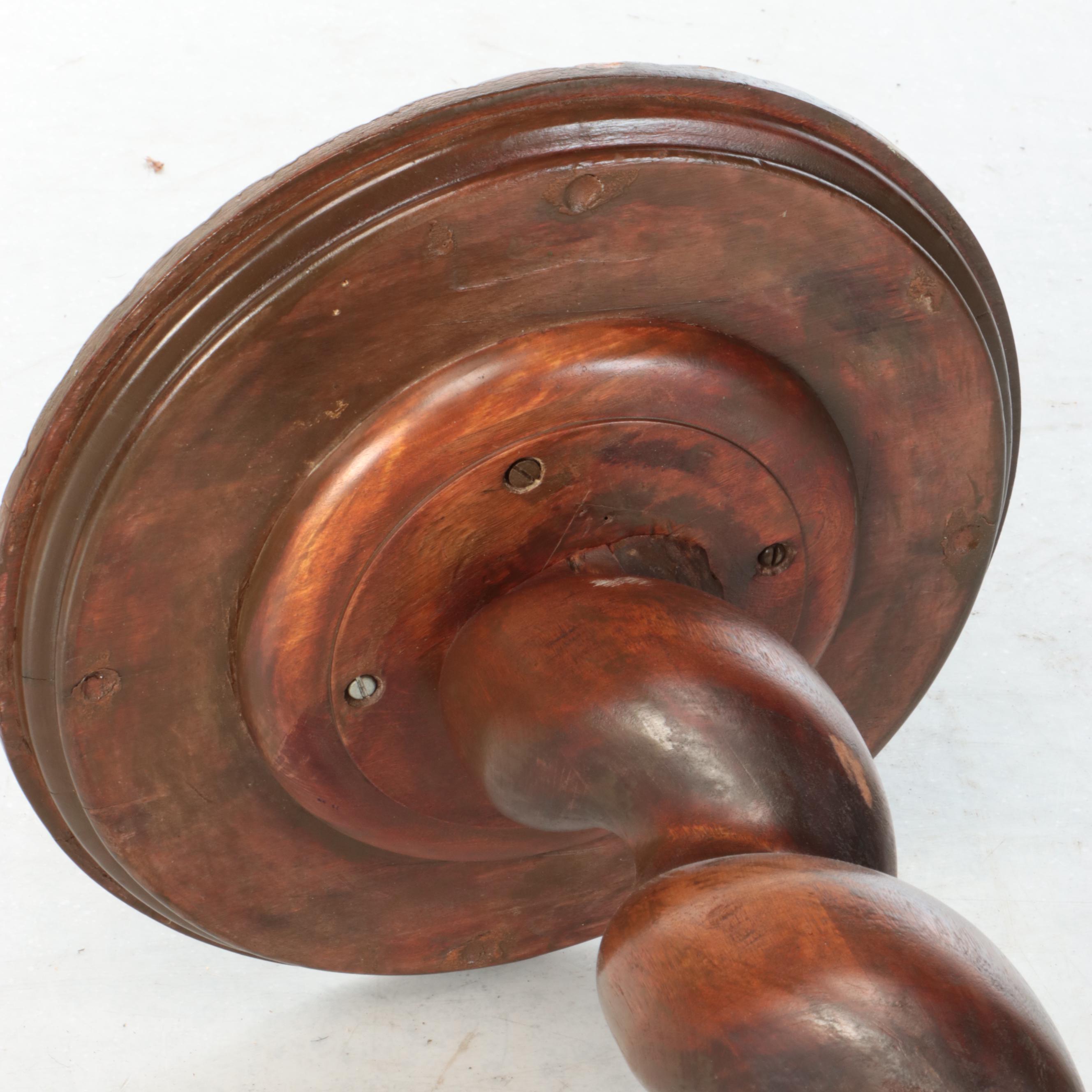 Edwardian Style Barley Twist Pedestal, Early 20th Century