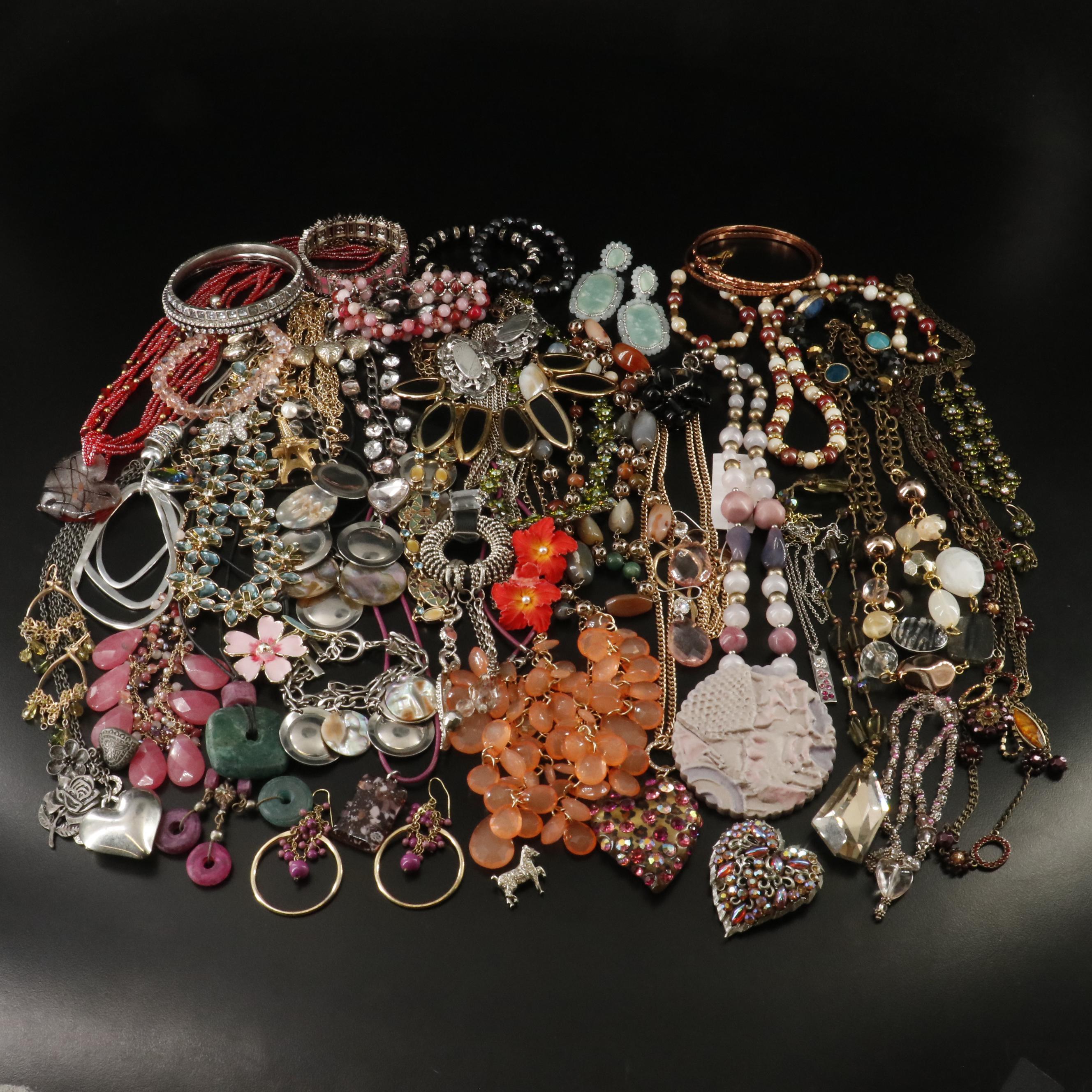 Agate, Rhinestones and Betsy Johnson Featured in Jewelry Collection