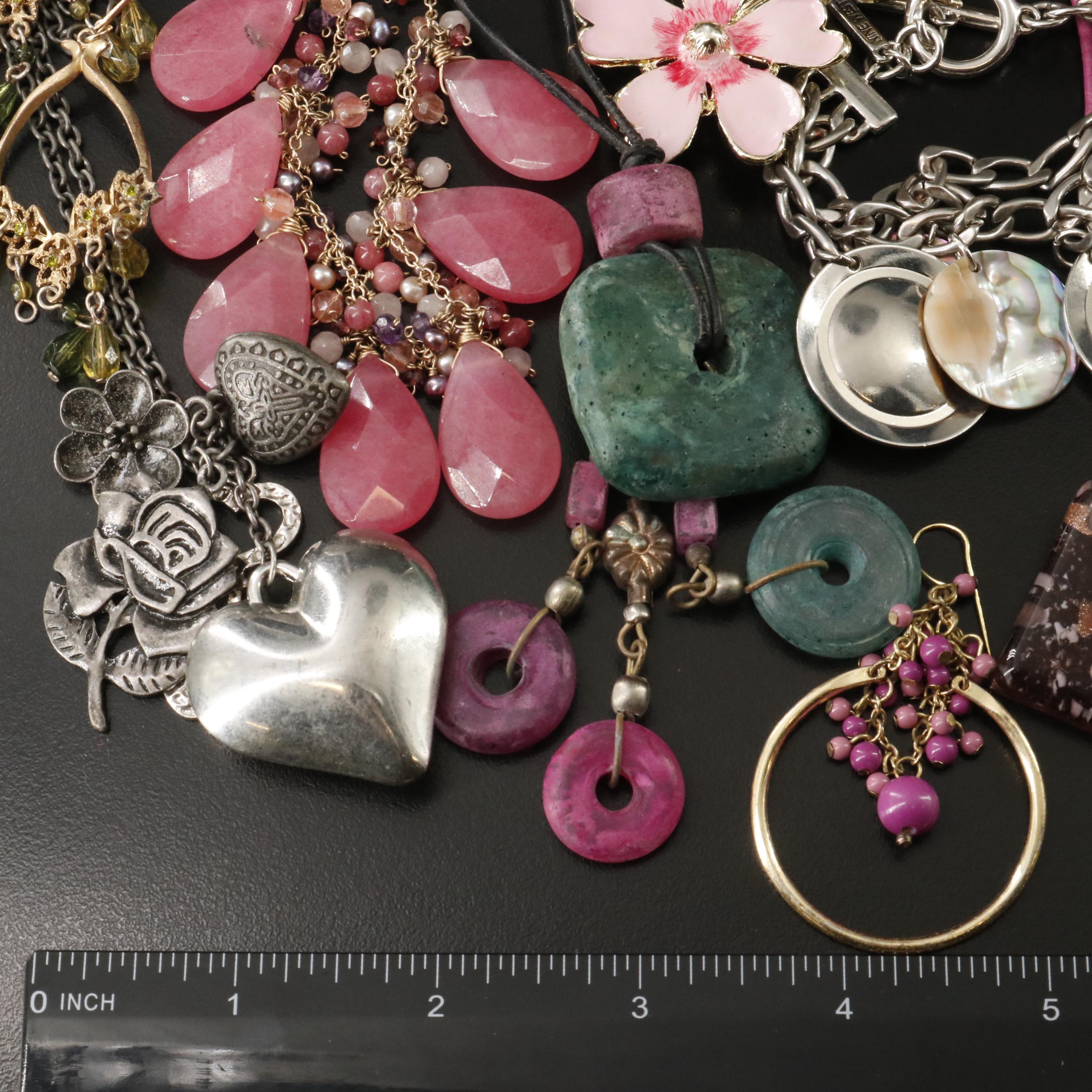 Agate, Rhinestones and Betsy Johnson Featured in Jewelry Collection