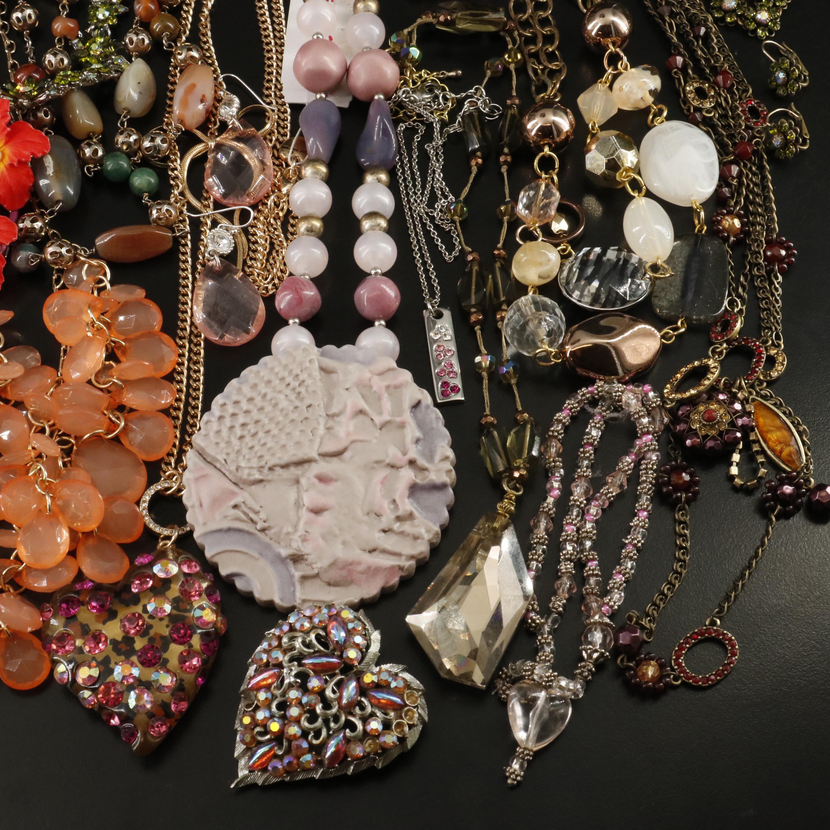 Agate, Rhinestones and Betsy Johnson Featured in Jewelry Collection