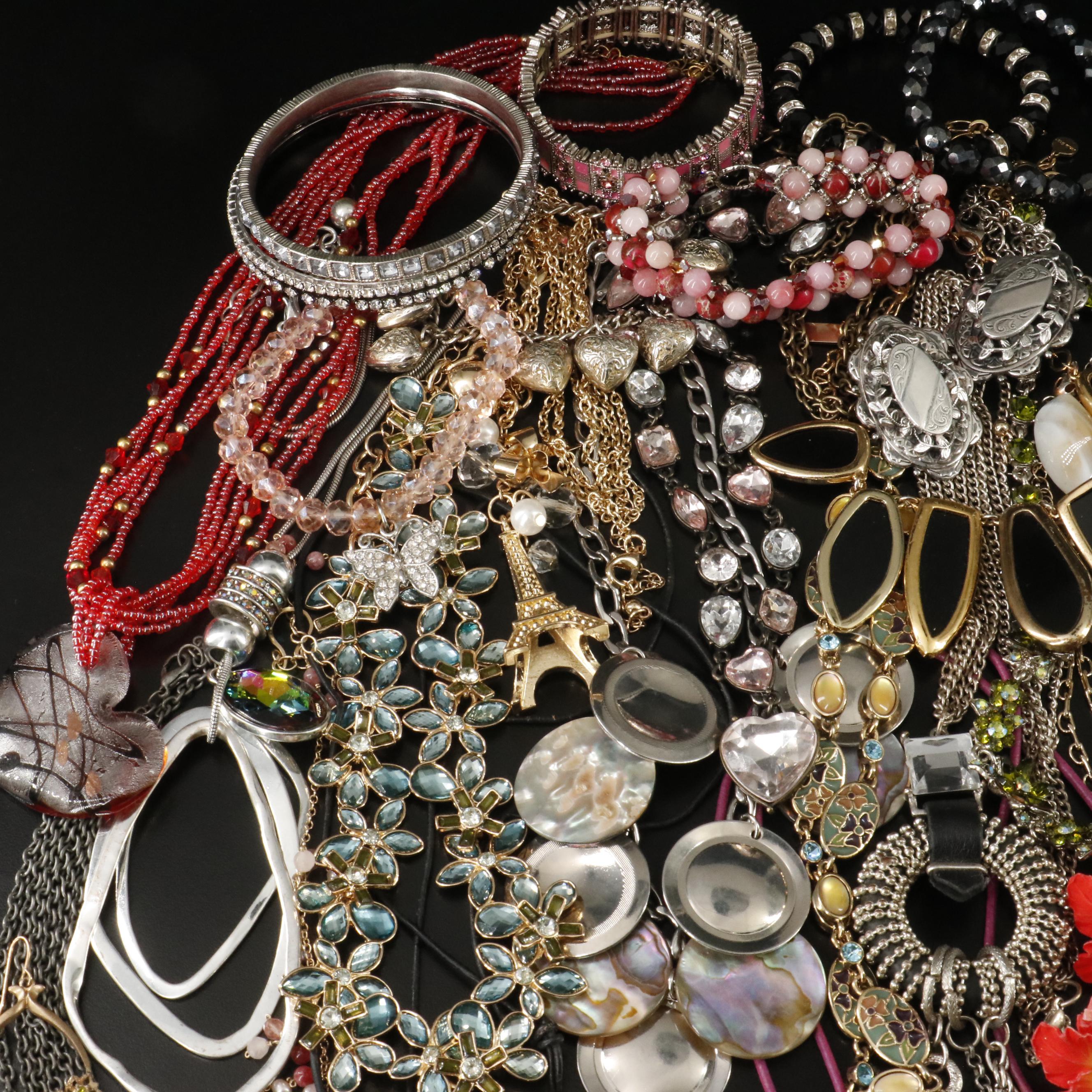 Agate, Rhinestones and Betsy Johnson Featured in Jewelry Collection