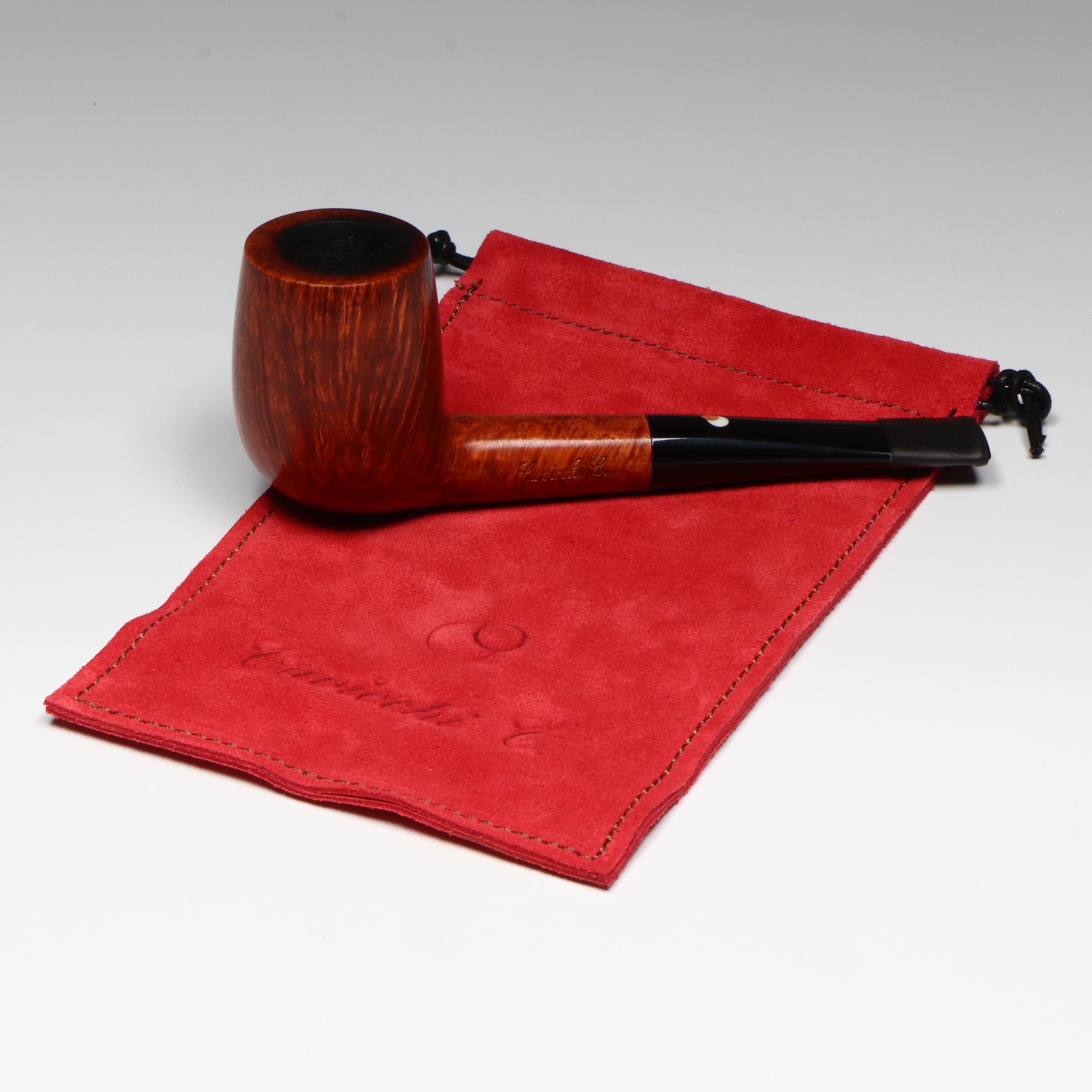 Claudio Cavicchi Italian Briar Wood Billiard Tobacco Pipe