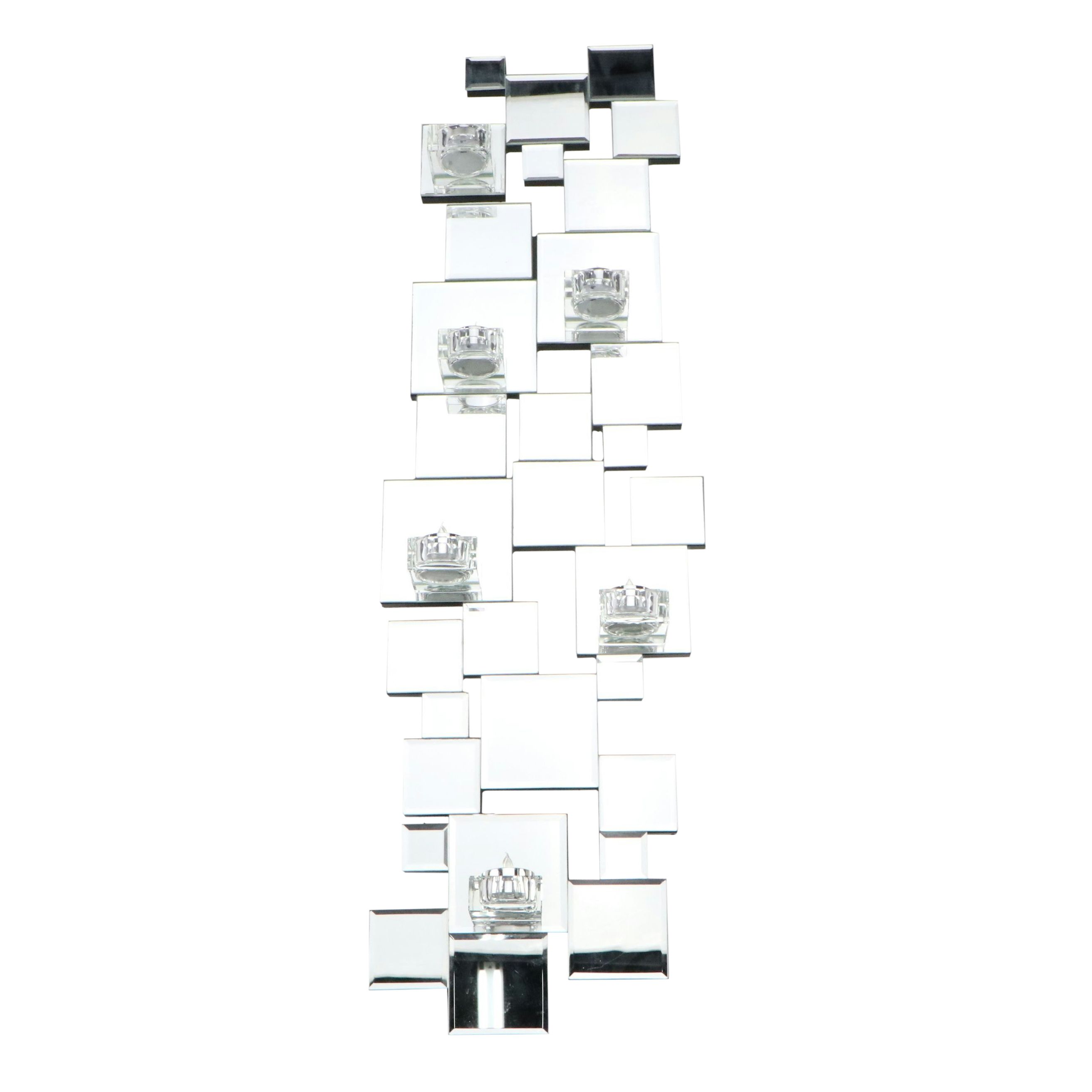 Z Gallerie Wall Mount Mirrored Tealight Holder