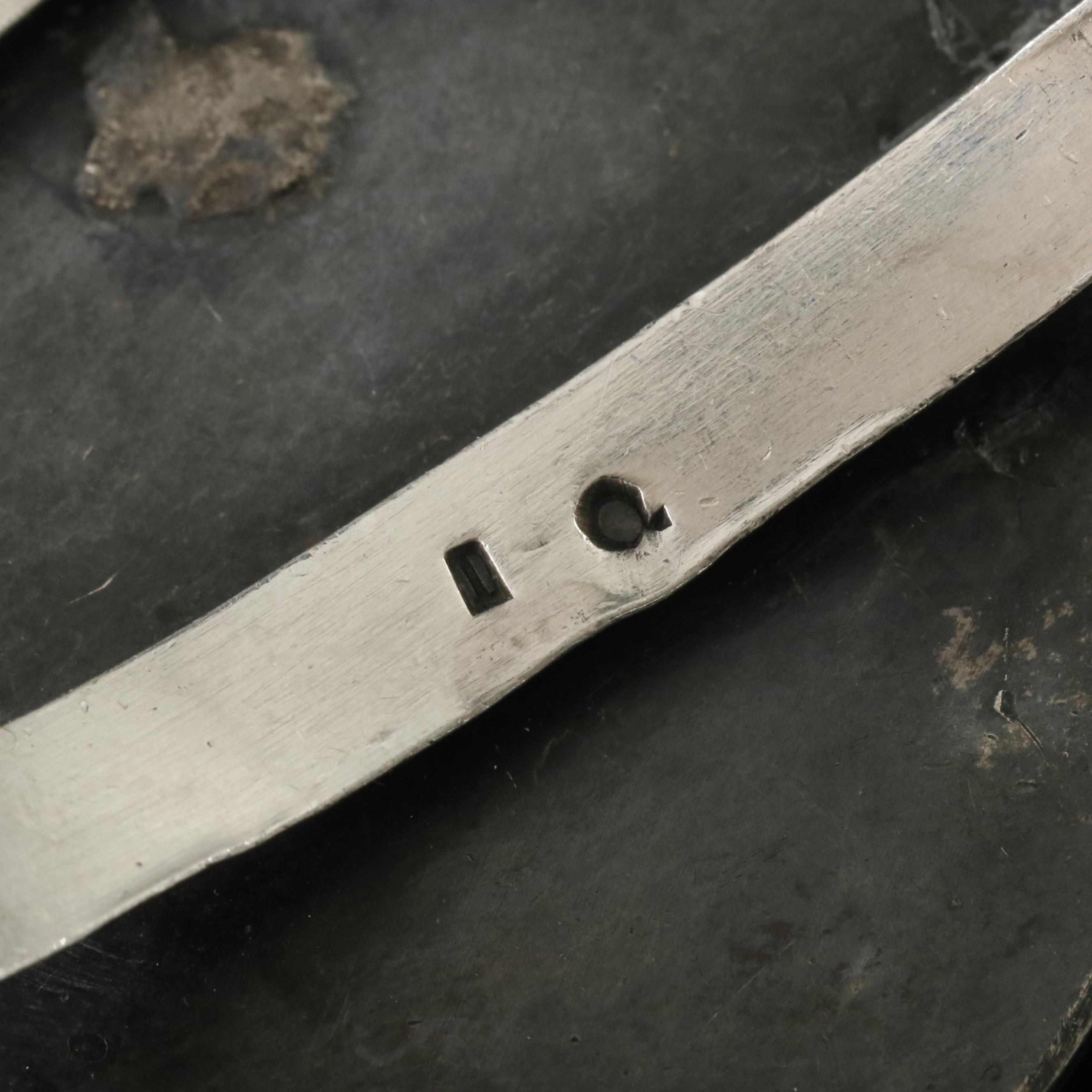 Southwestern Signed Sterling Turquoise Feather Cuff