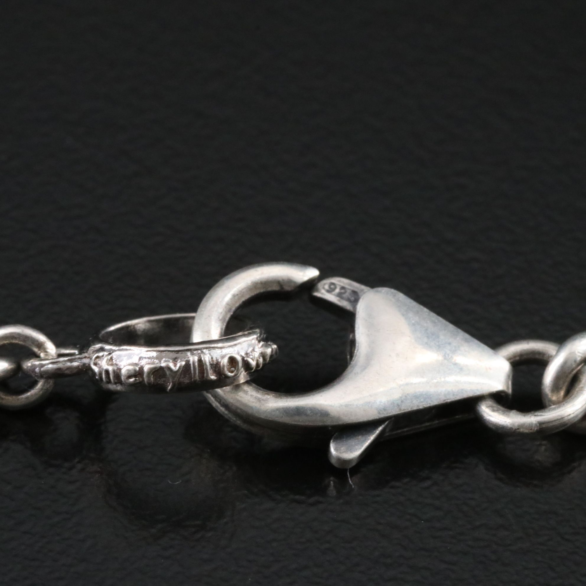 Sheryl Lowe Sterling Aquamarine Heart Necklace