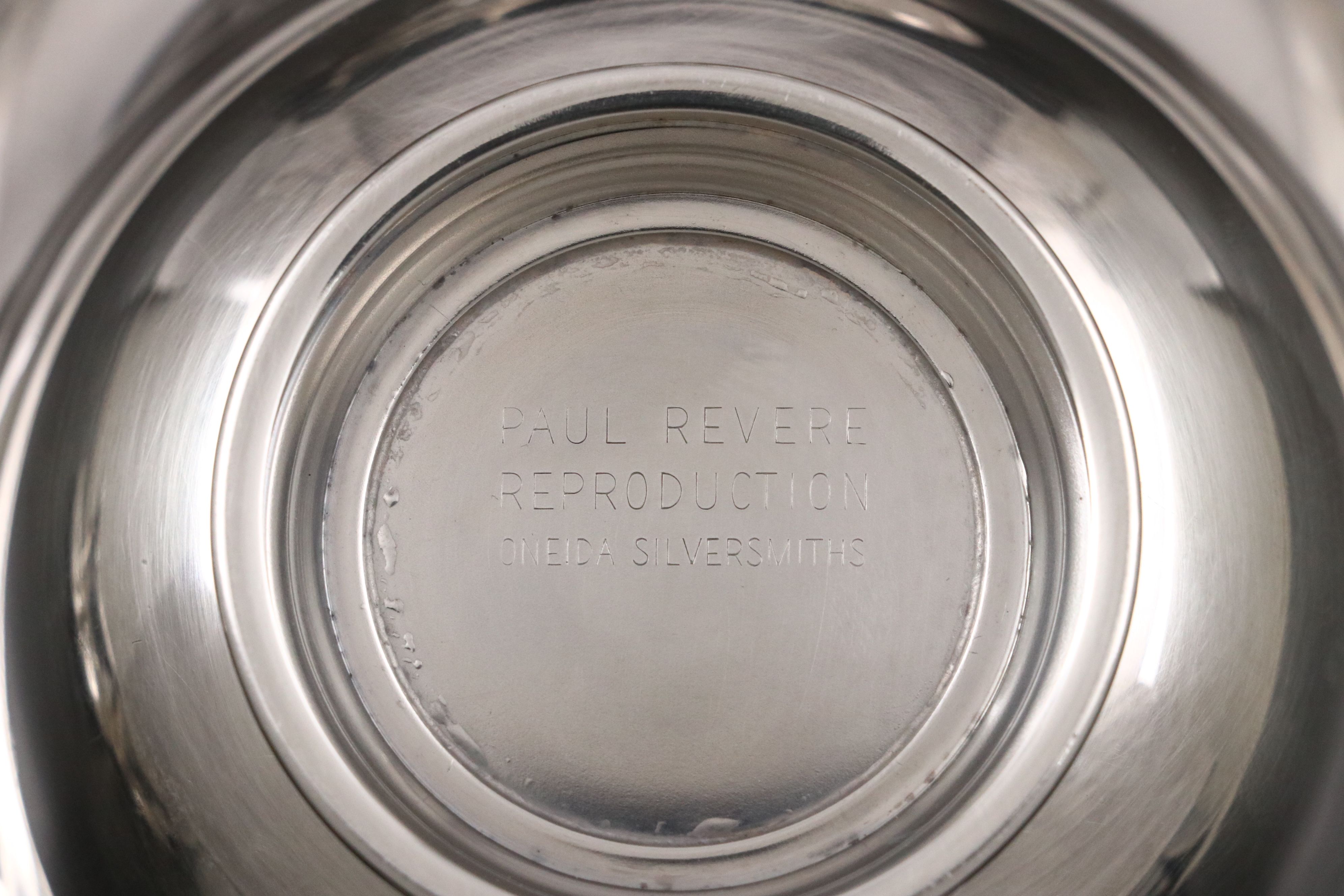 Crescent with Other Silver Plate Water Pitchers and Serving Pieces