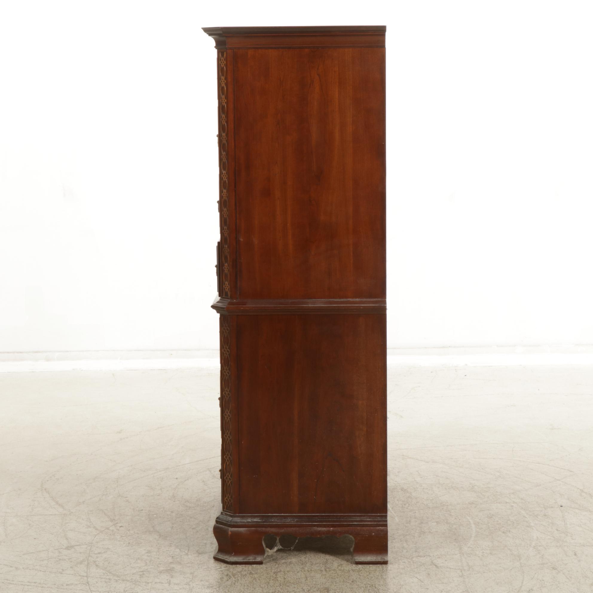 Pennsylvania House Chippendale Style Cherry Chest of Drawers