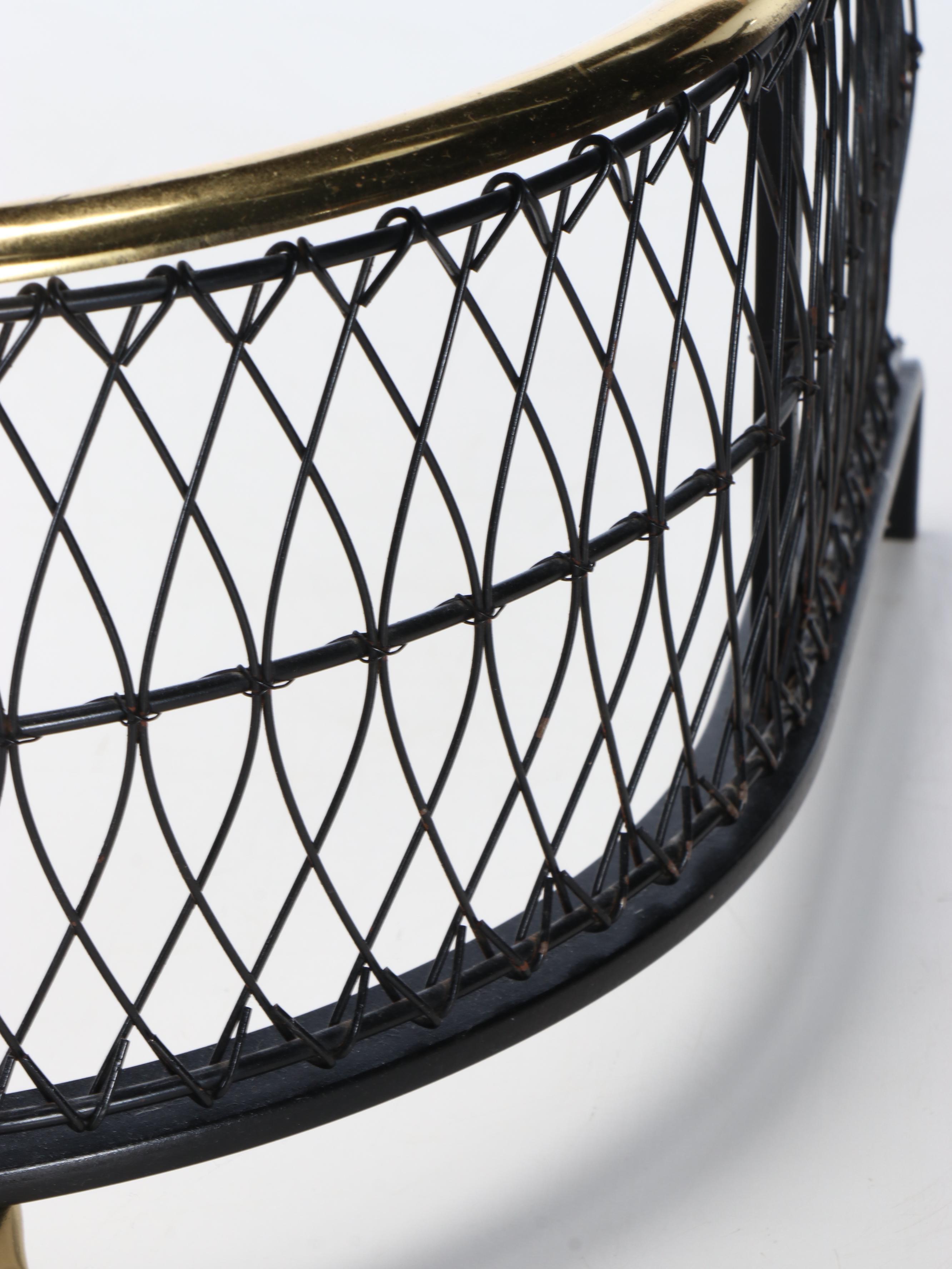 Federal Style Brass Cannonball Fireplace Fender, Andirons, and Tool Set