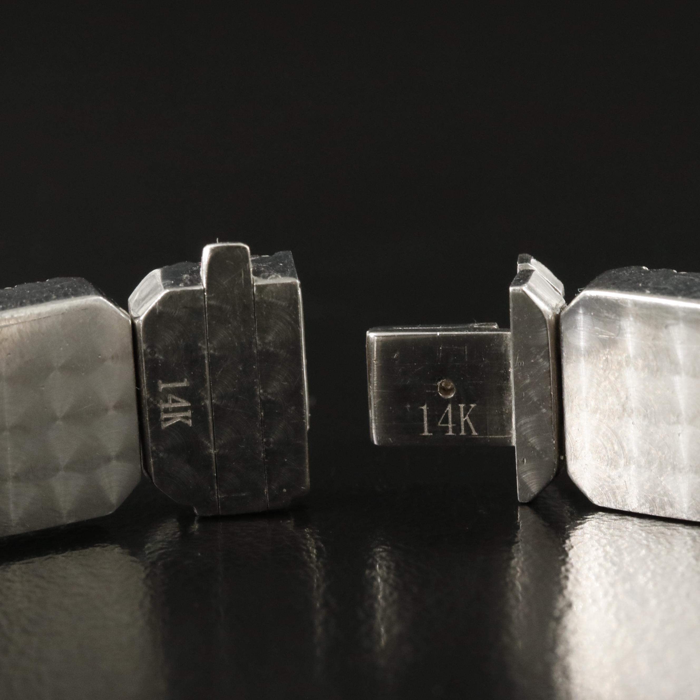 14K 10.00 CTW Diamond Bracelet