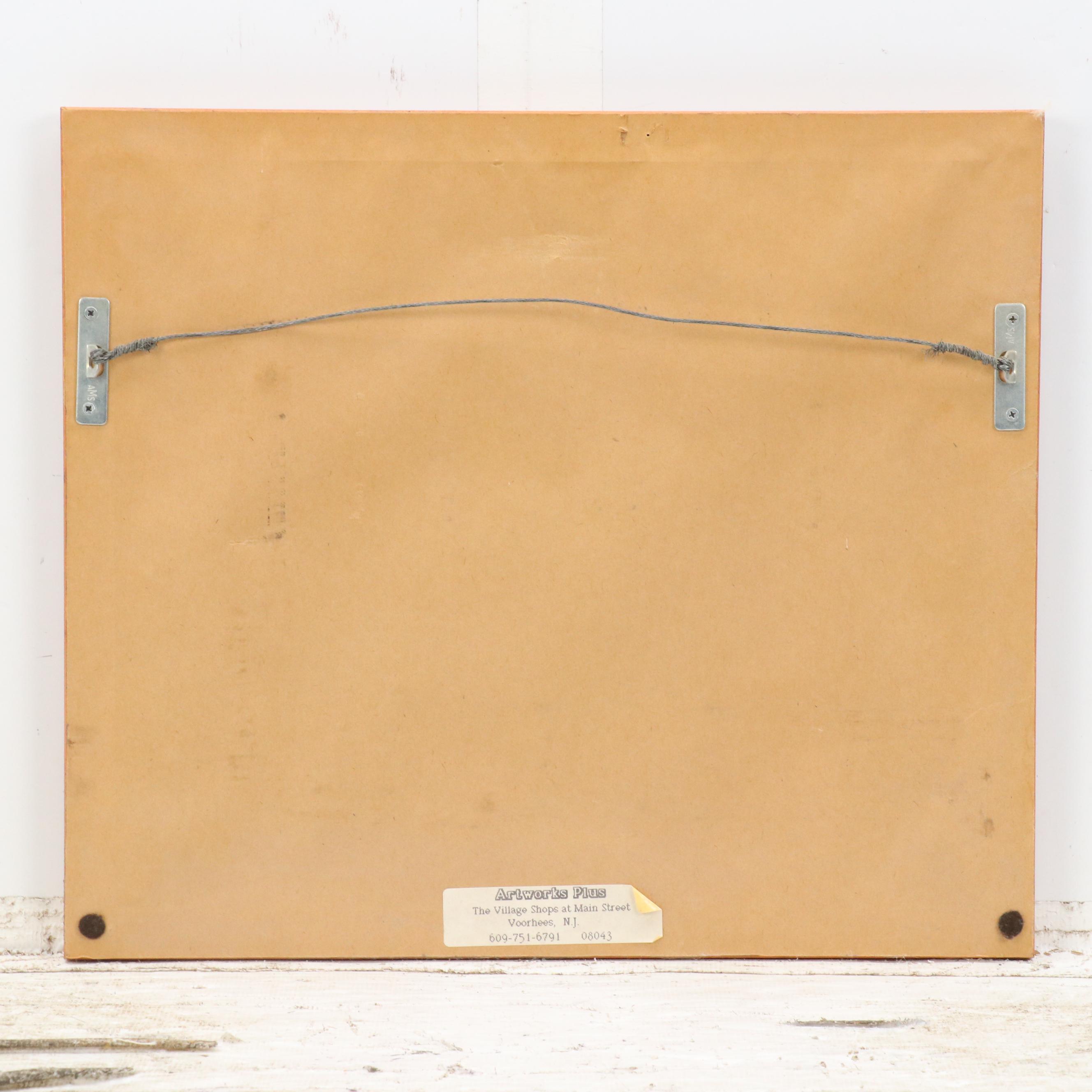 Seymour Remenick Western Landscape Watercolor Painting