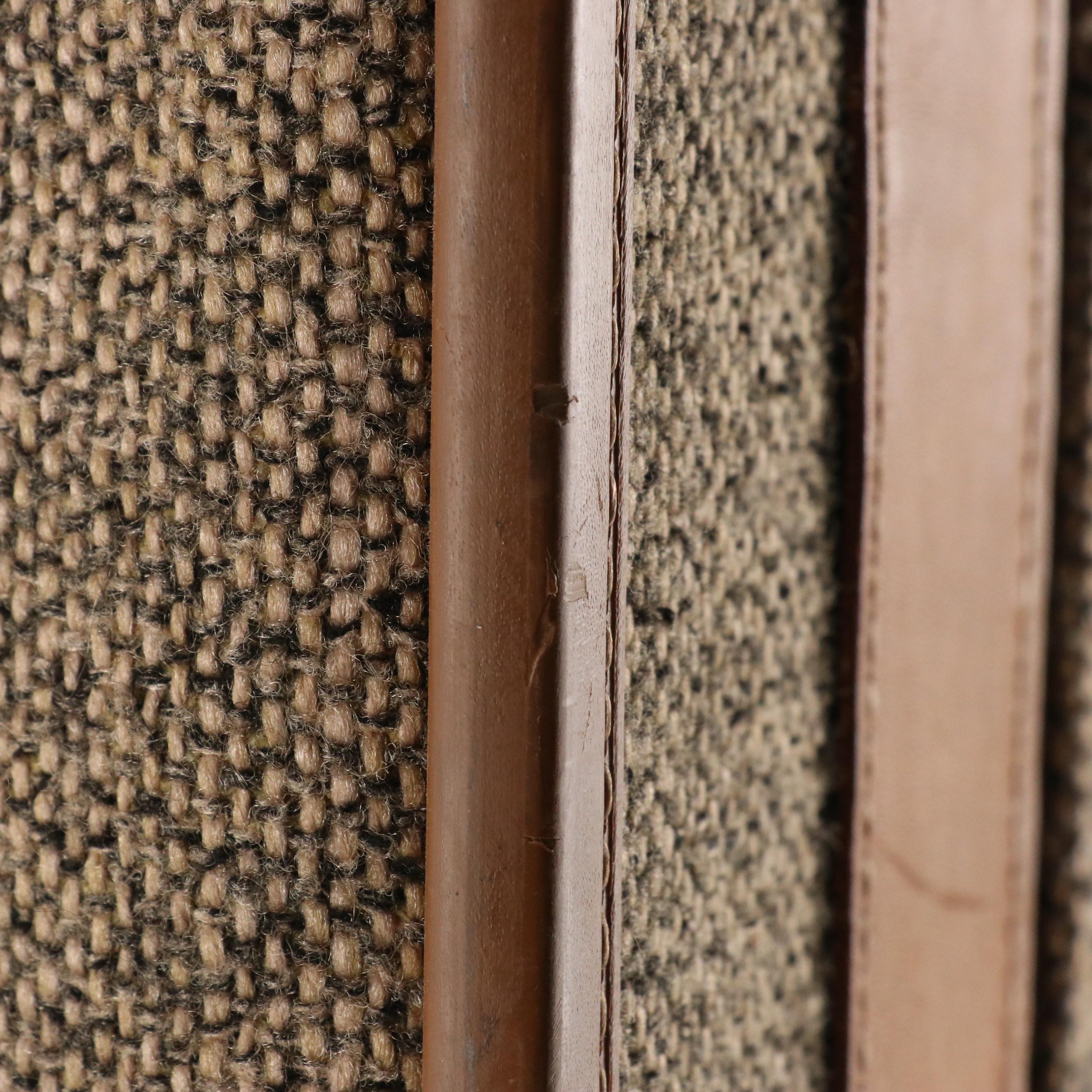 Hartmann Vintage Structured Travel Case in Leather-Trimmed Tweed