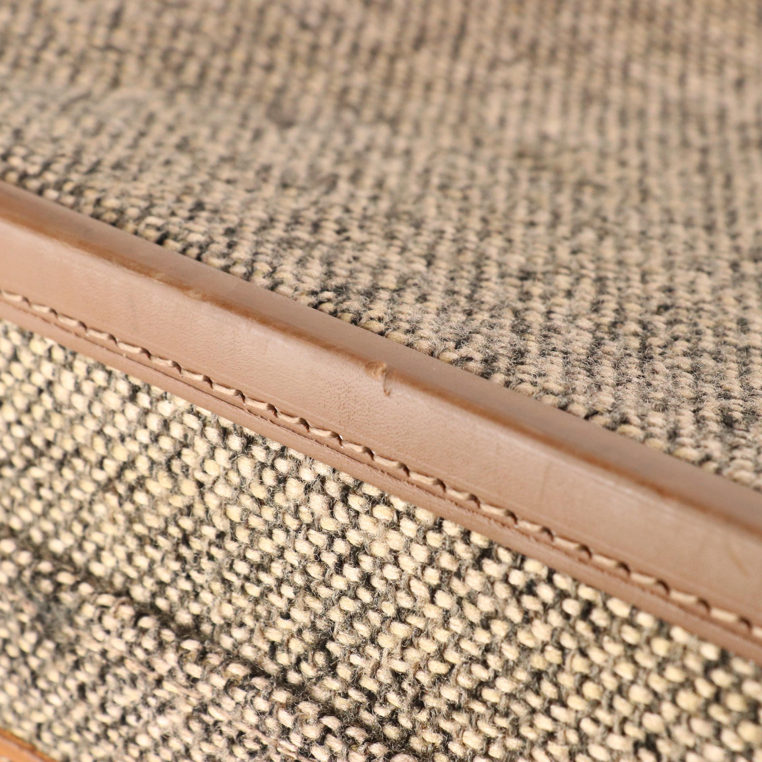 Hartmann Vintage Structured Travel Case in Leather-Trimmed Tweed