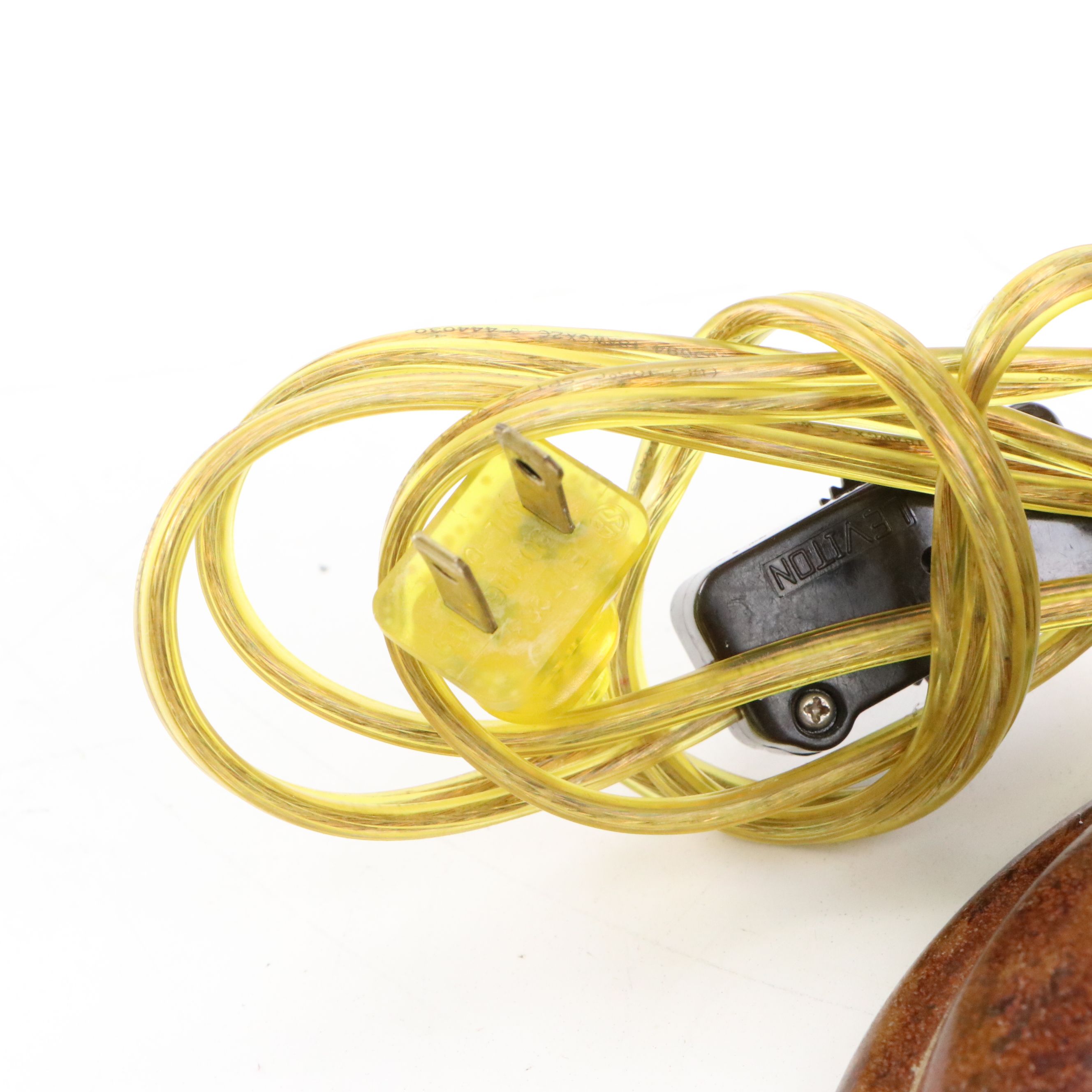 Barley Twist Candlestick Metal Table Lamp