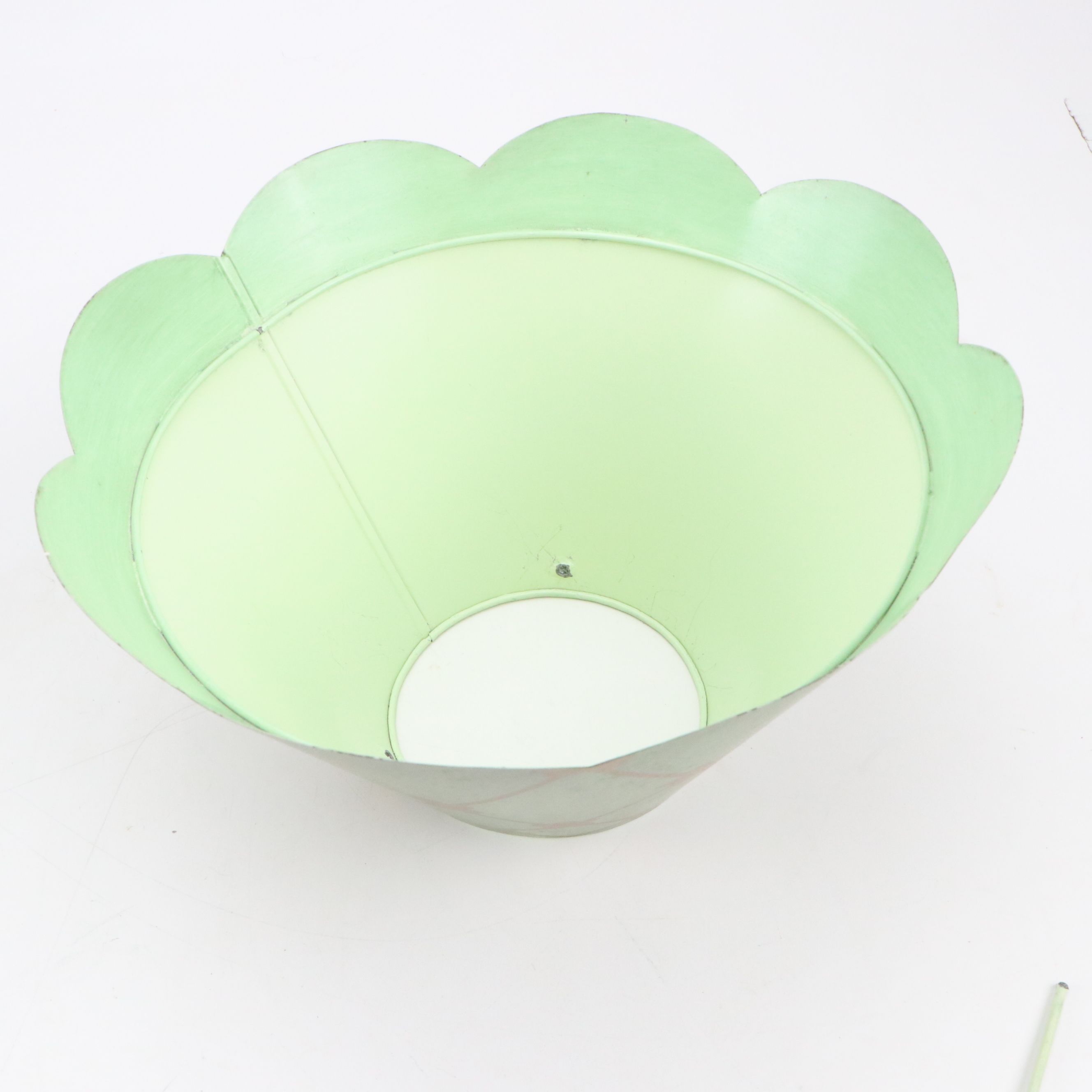 Barley Twist Candlestick Metal Table Lamp