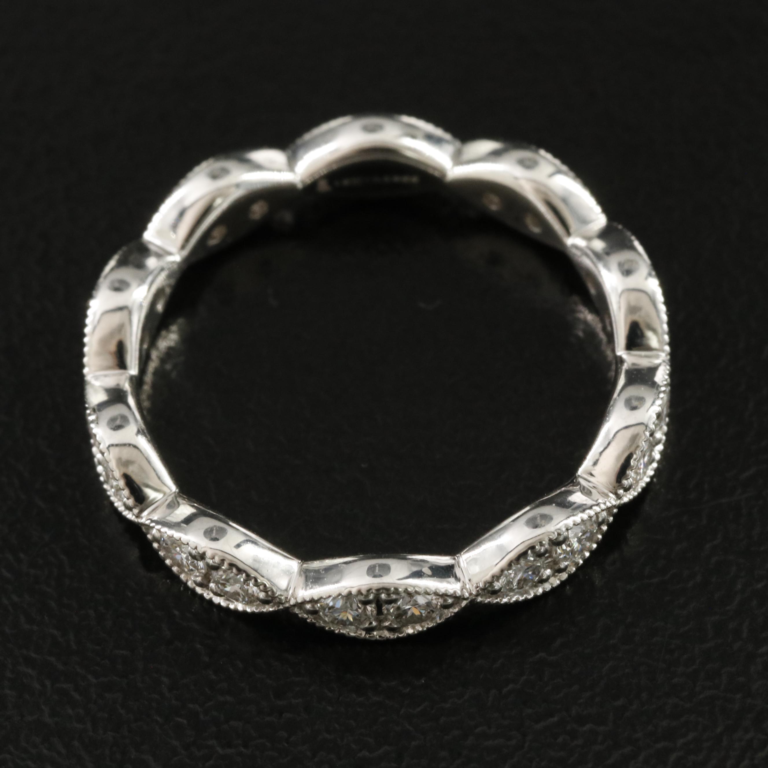 18K 0.62 CTW Lab Grown Diamond Eternity Band