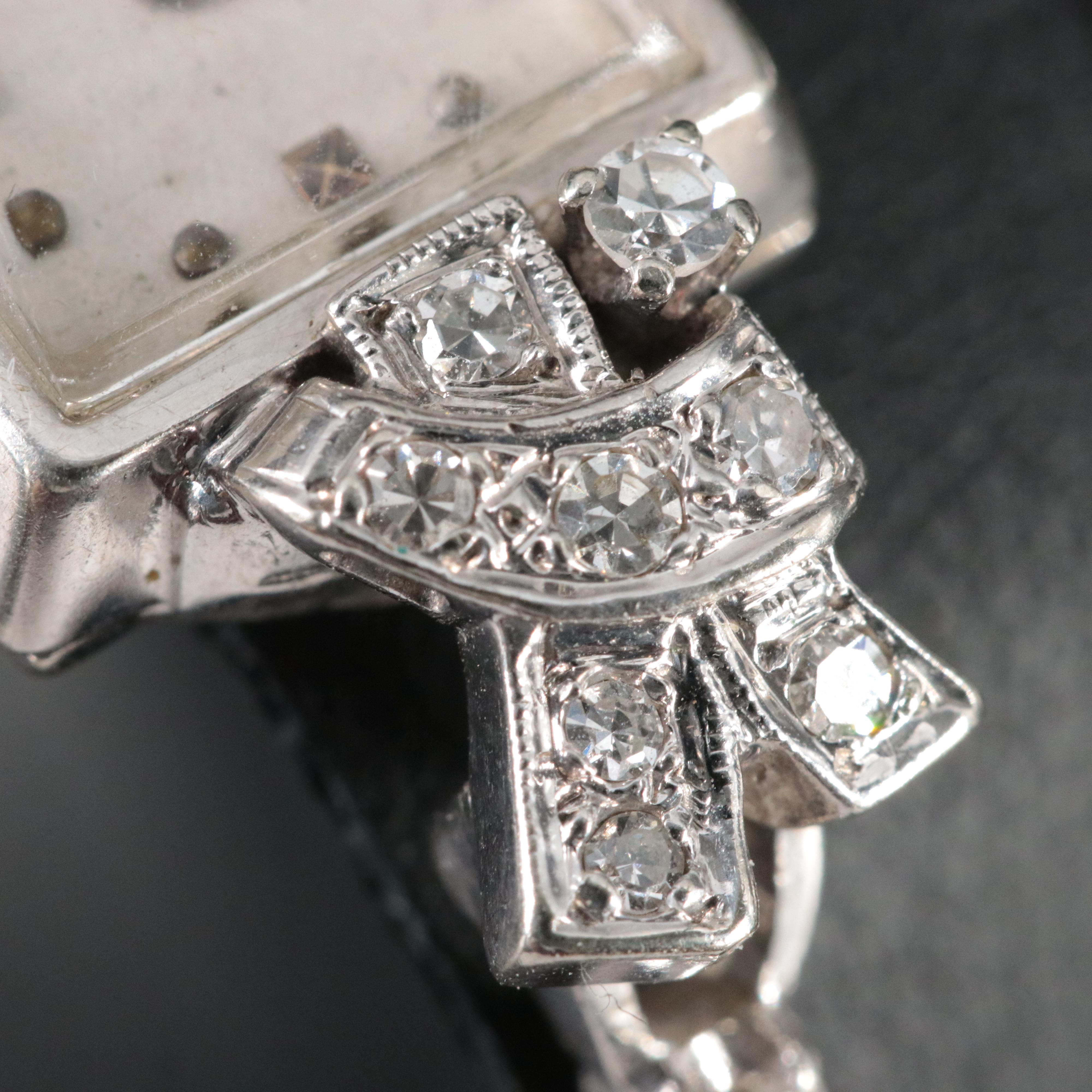 1943 Gruen Precision Custom Diamond Watch