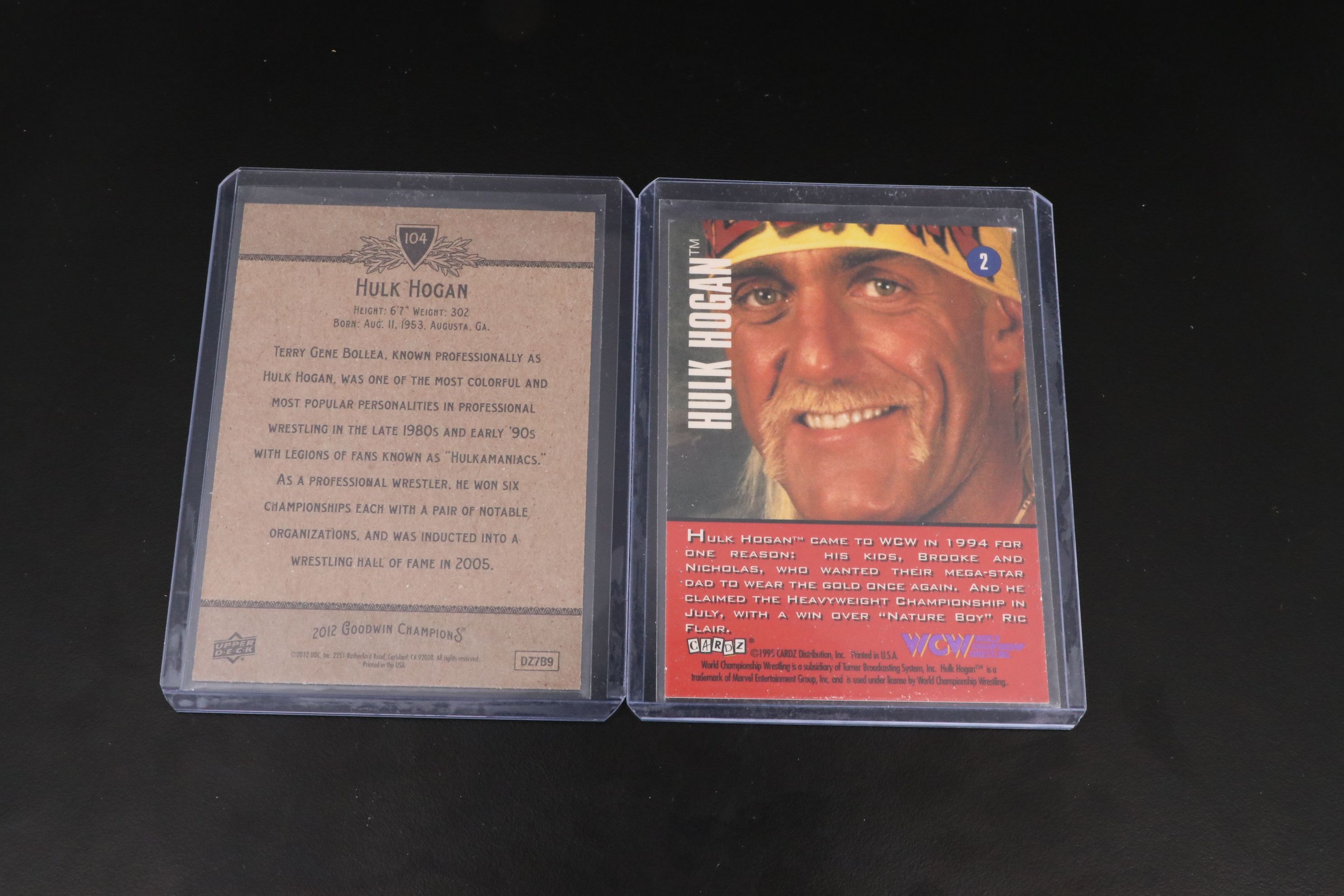 Classic with Other Hulk Hogan Wrestling Trading Cards, 1980s-2010s