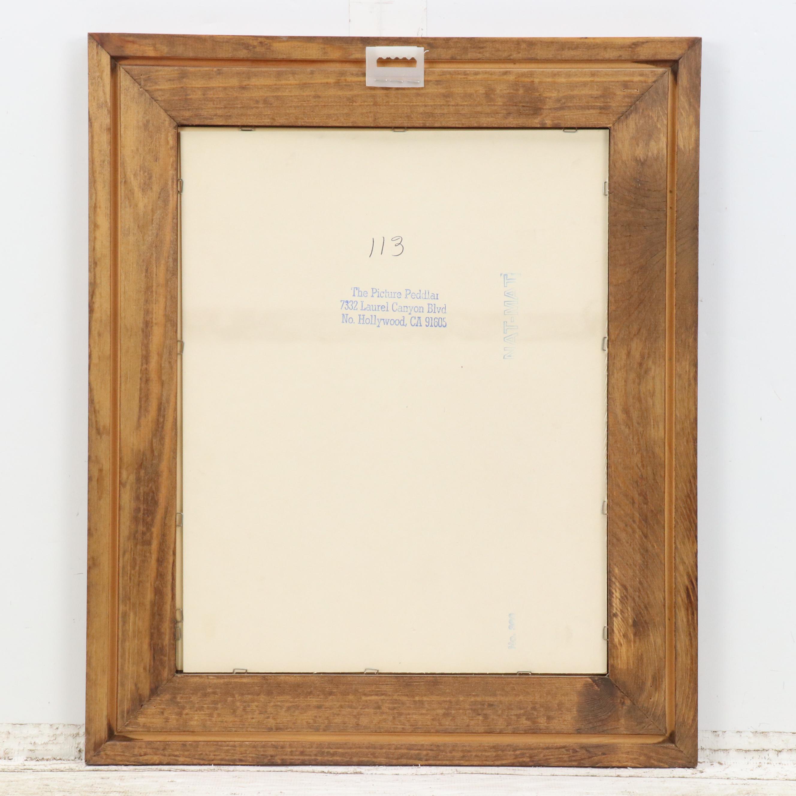 Halftone of Bathing Scene After Rolland Hendrickson, Circa 1960