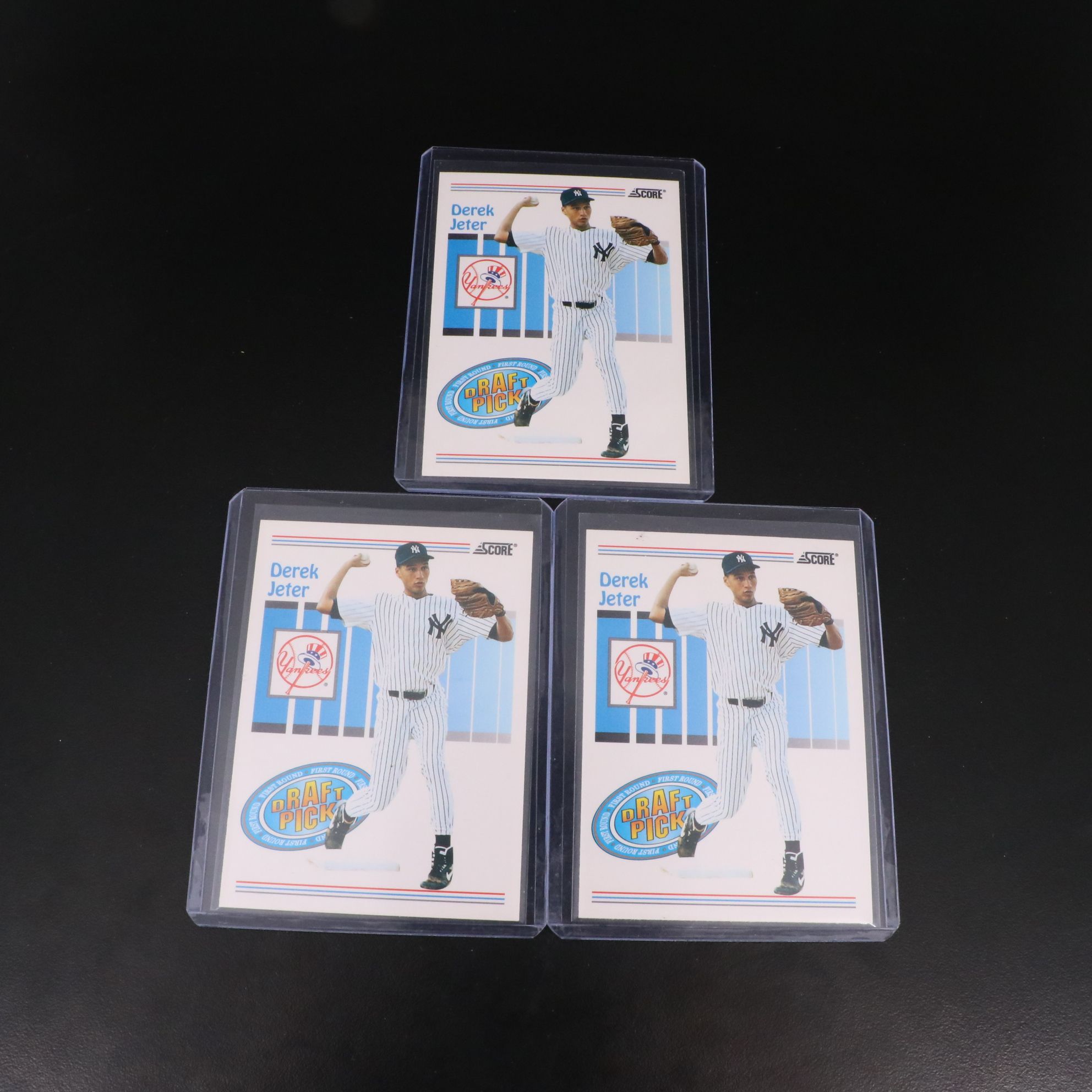 1993 Pinnacle Derek Jeter Rookie Baseball Card Graded BGS 9 with More