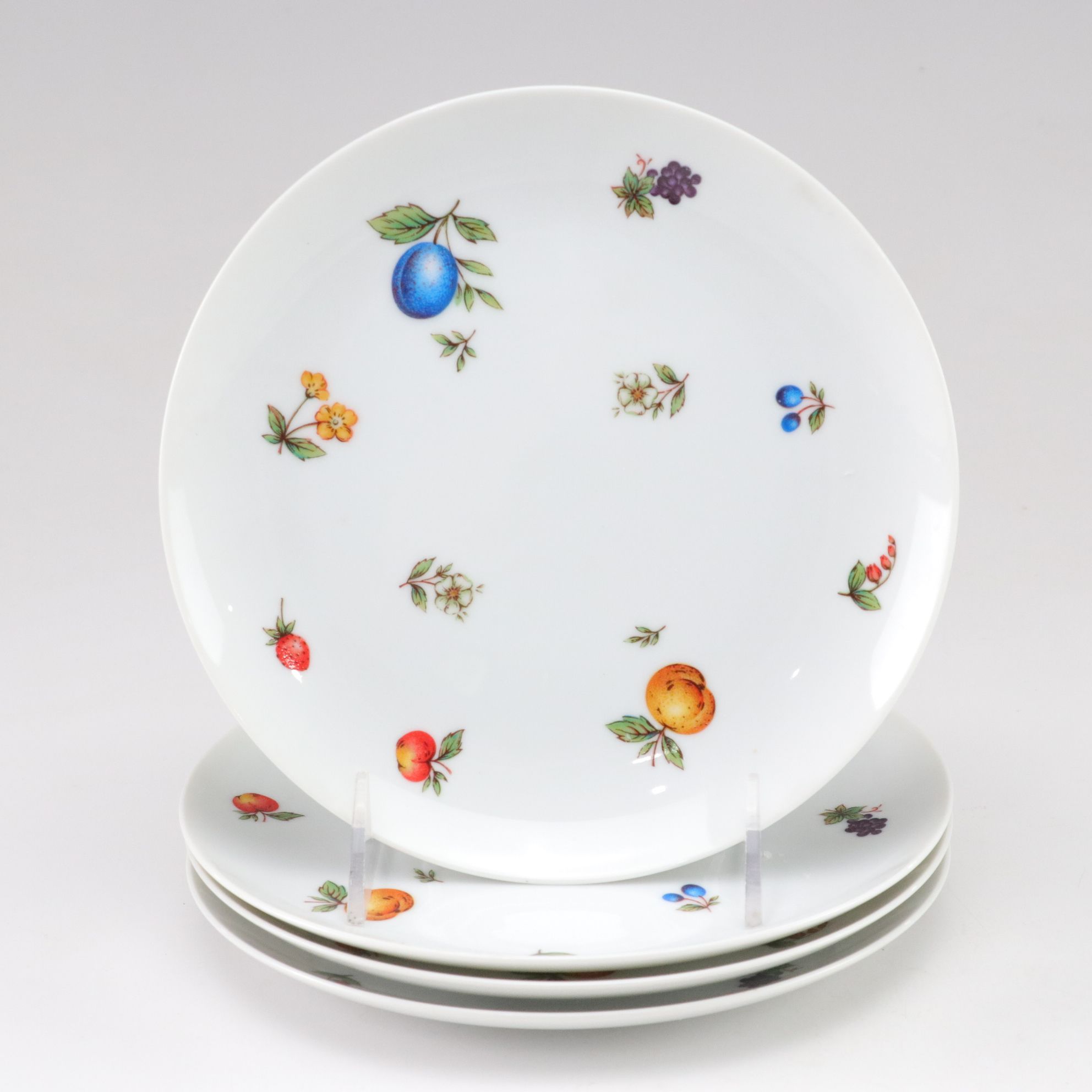 Japanese Ceramic Teapot and Plates with Other Items