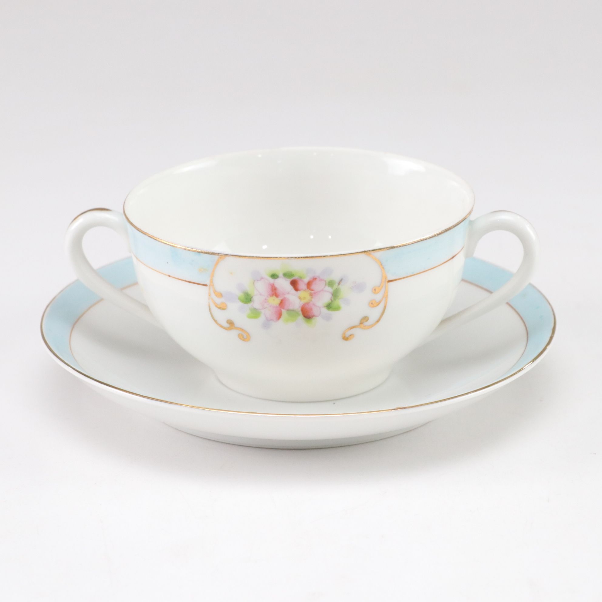 Japanese Ceramic Teapot and Plates with Other Items