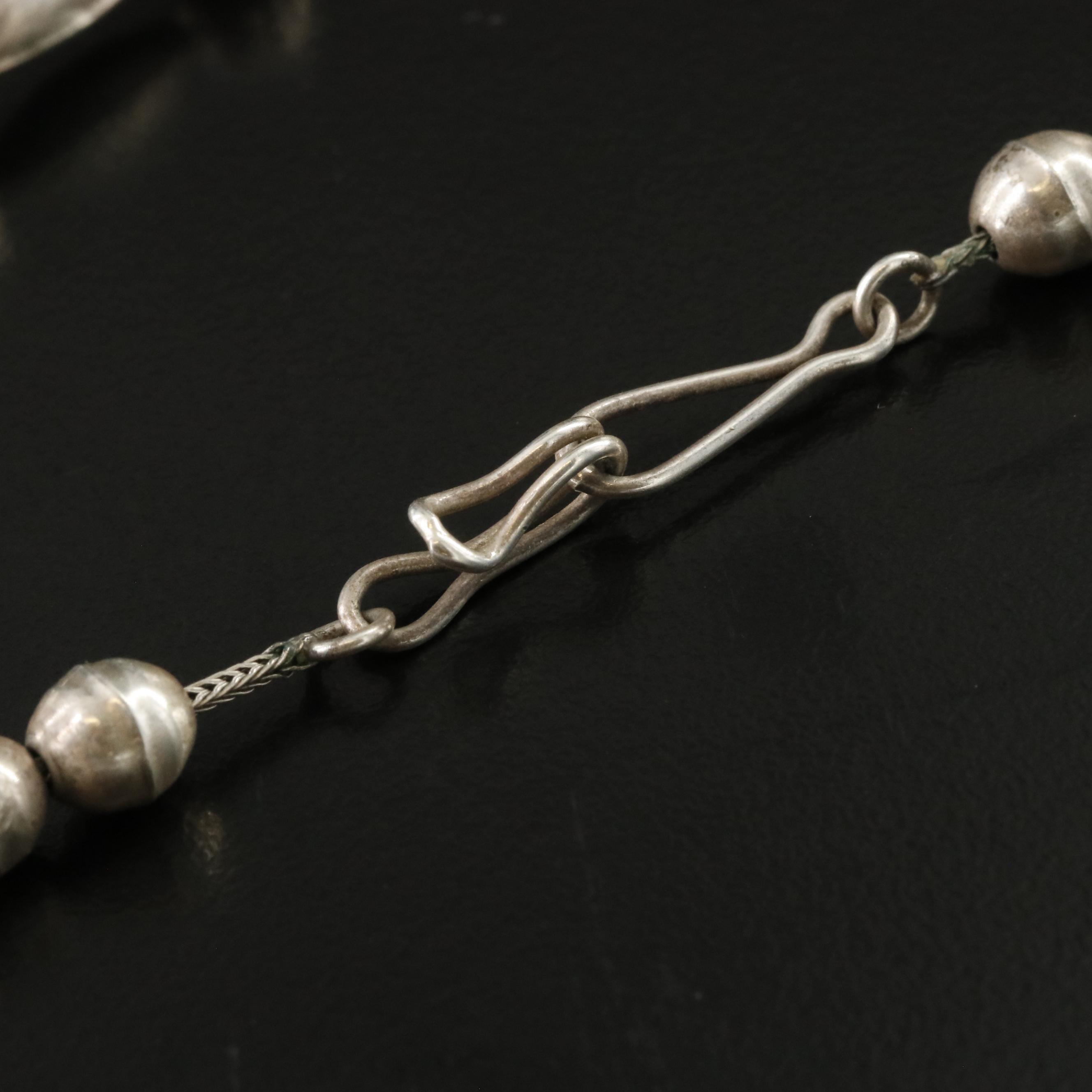 Western Style Sterling Turquoise Necklace