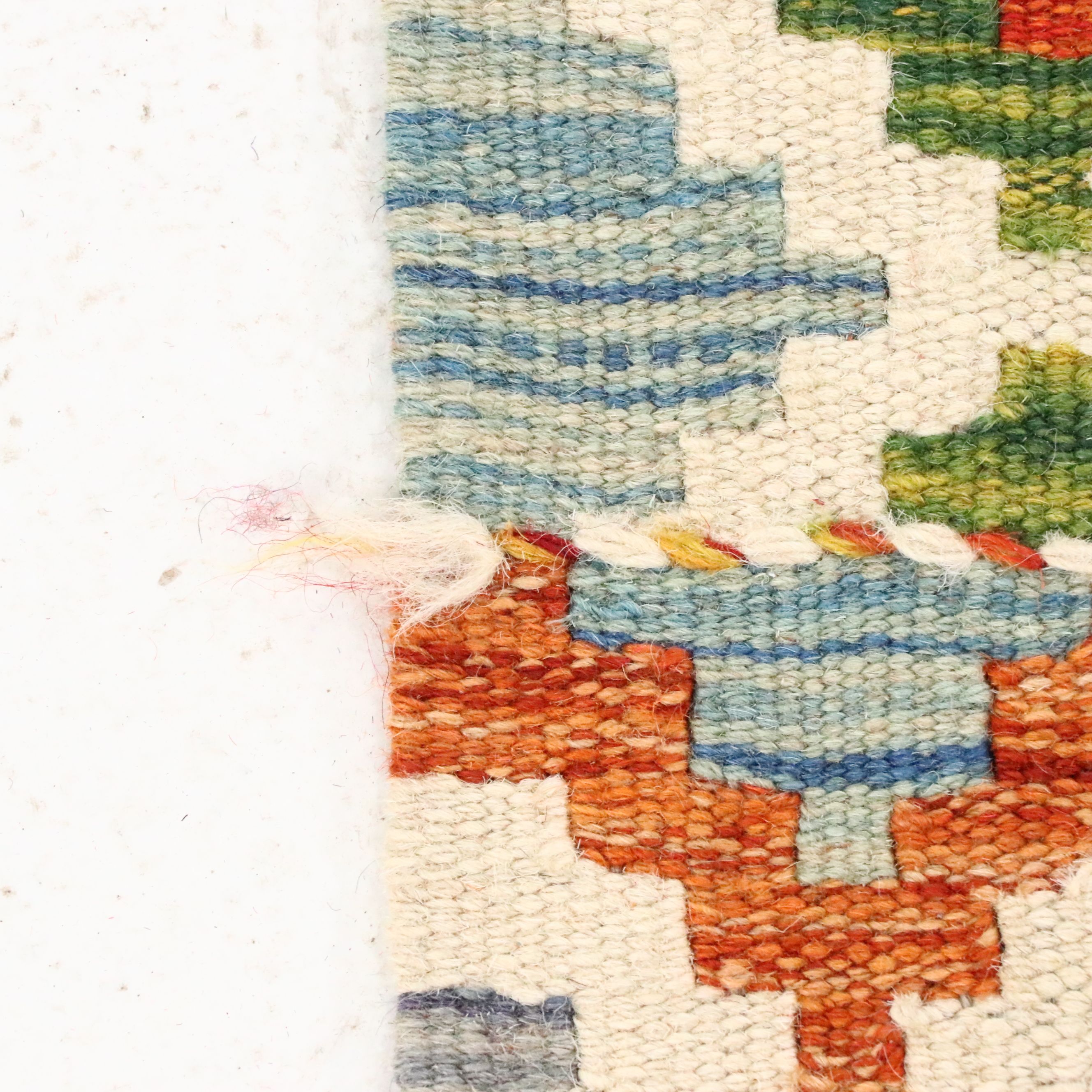 5'7 x 8'4 Handwoven Afghan Kilim Area Rug