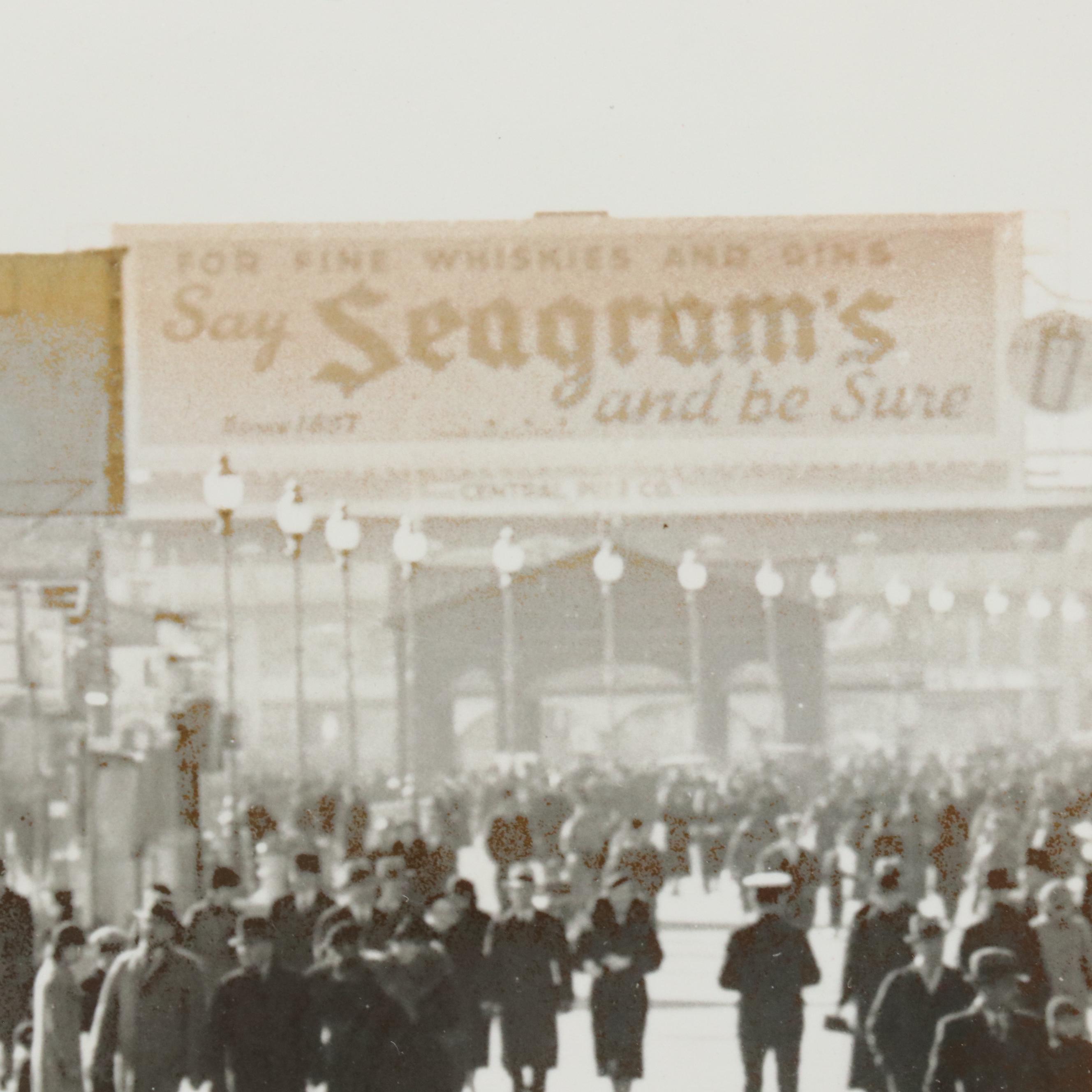 Silver Gelatin Photograph of Steel Pier Boardwalk, New Jersey