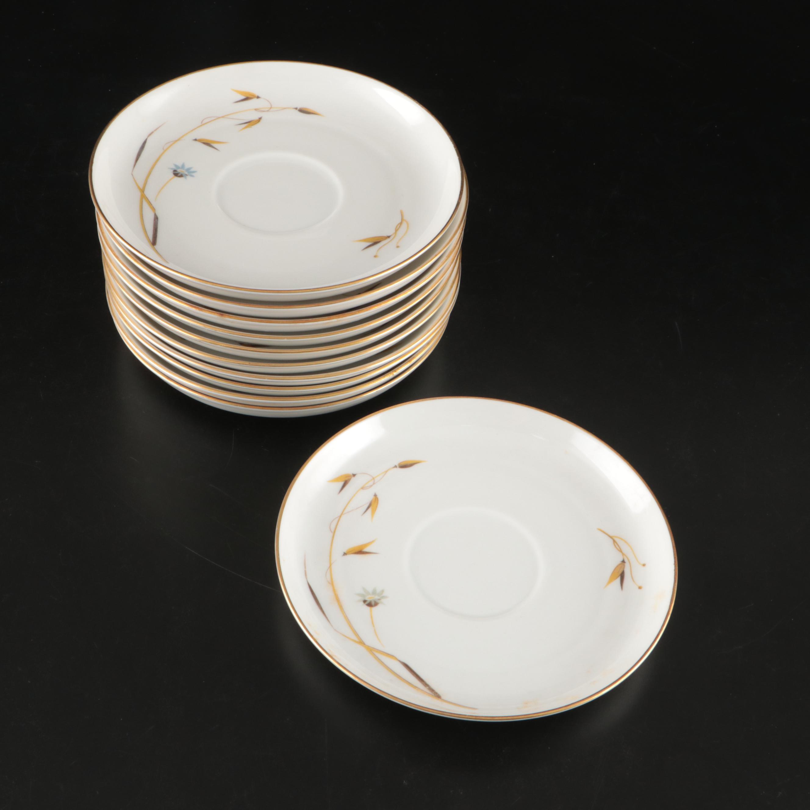 Rosenthal-Continental "Helena" White Wildflower Ceramic Dinnerware